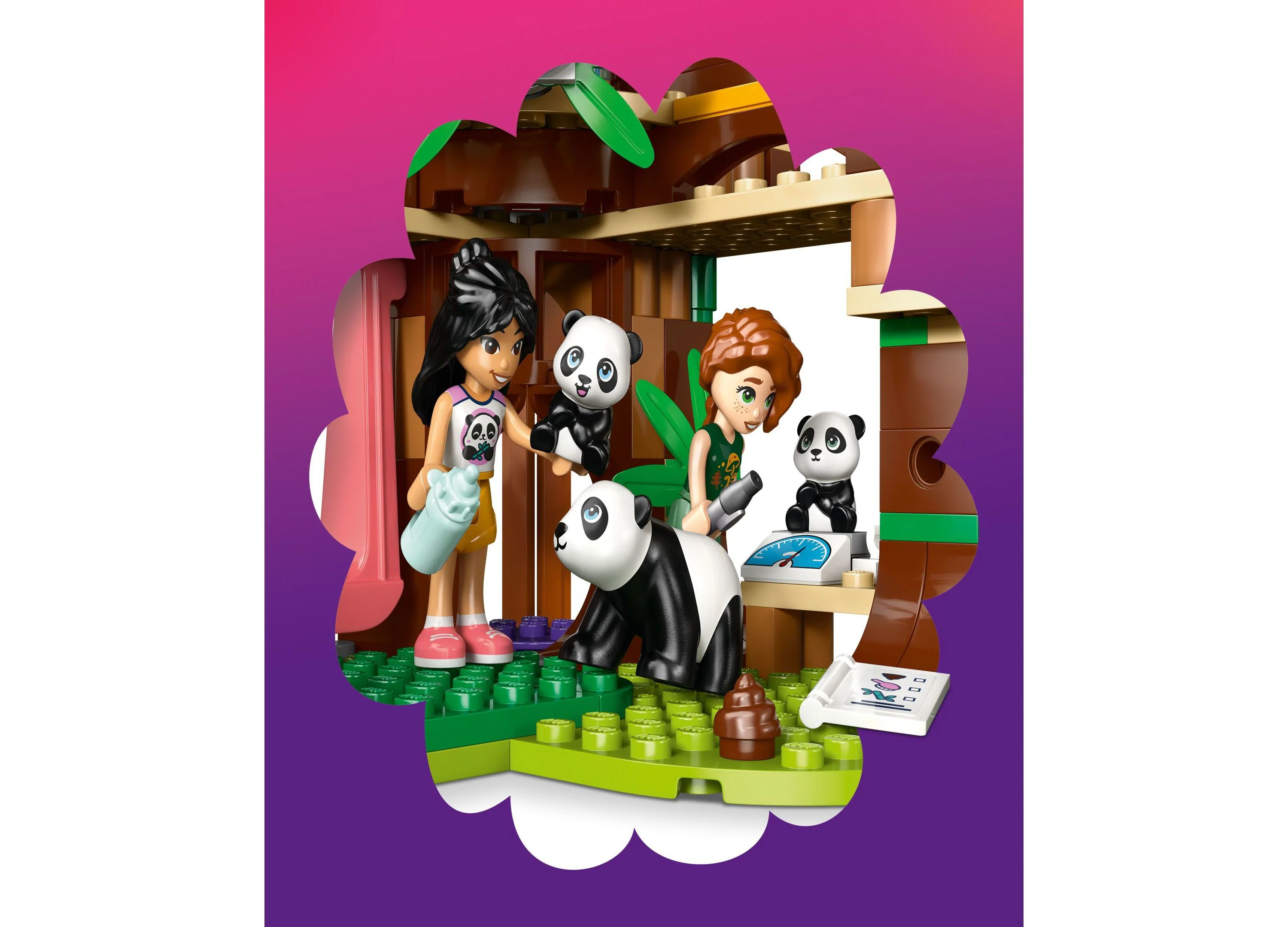 LEGO Friends Panda Sanctuary Animal Care 42648 - 243 Piece Building Set - Image 6