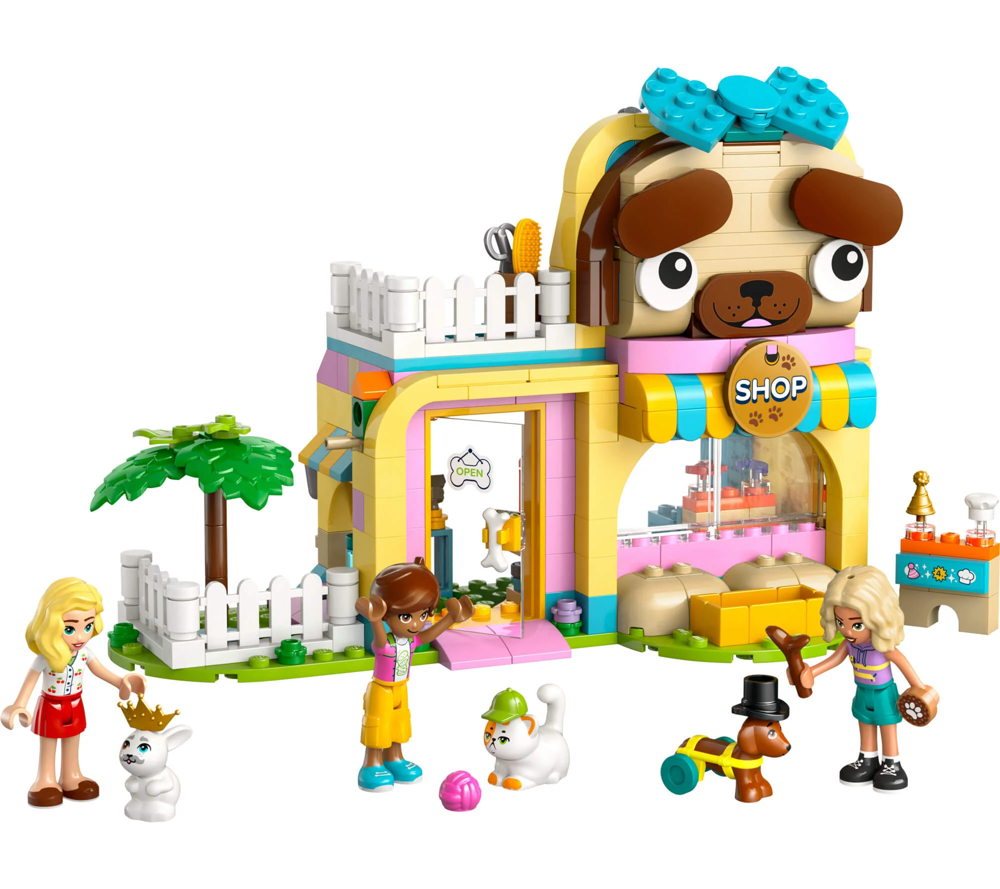 LEGO® Friends 375-Piece Pet Accessories Shop Toy Building Playset 42650 - Image 3