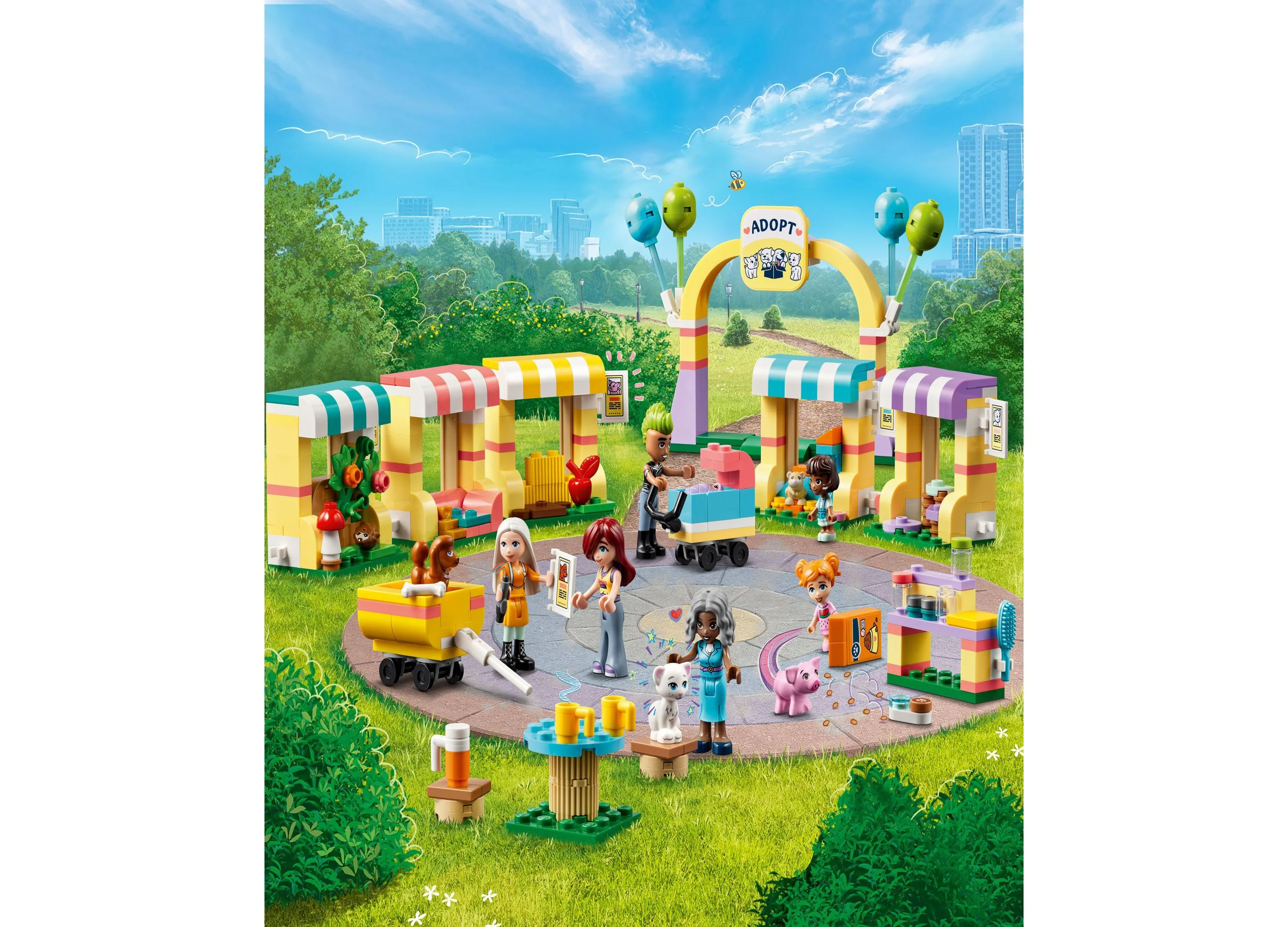 LEGO Friends Pet Adoption Day Playset 42615 - 400 Pieces - Image 4