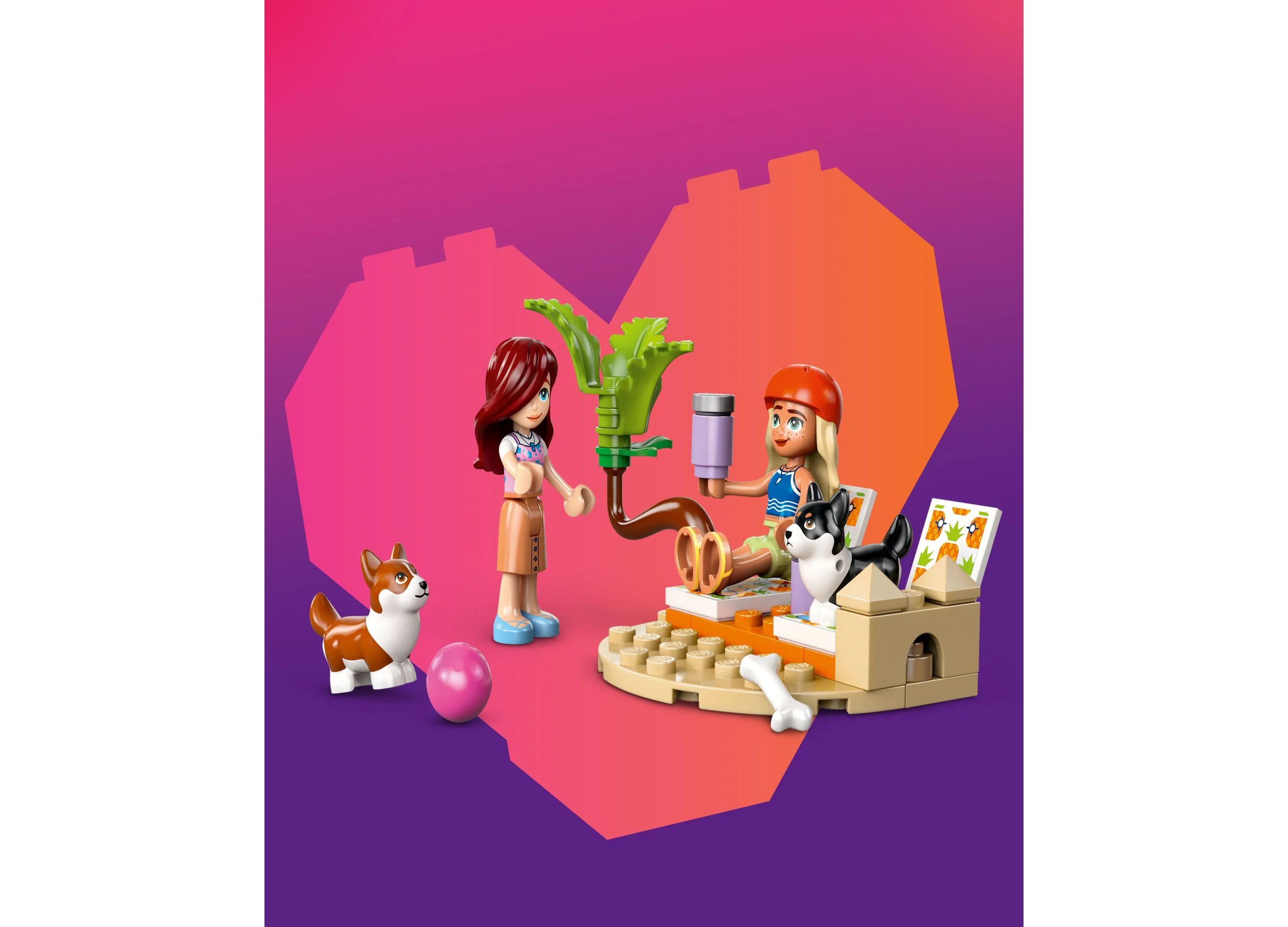 LEGO Friends Surfing Dogs & Scooter Adventure Set - 113 Pieces - Image 4
