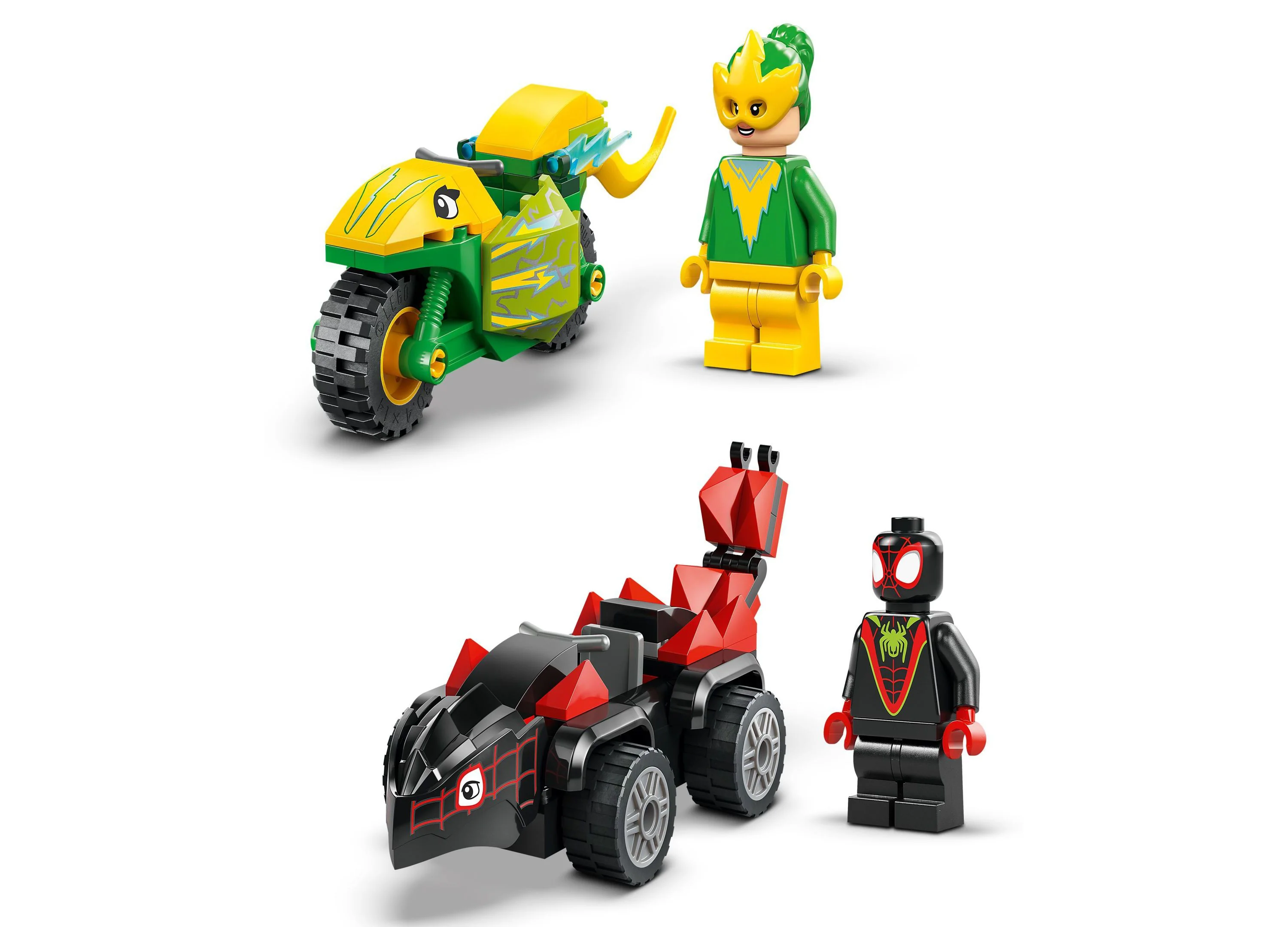 LEGO Marvel Spidey & Friends Dino Vehicle Chase Building Set 11198 - 124 Pieces - Image 3