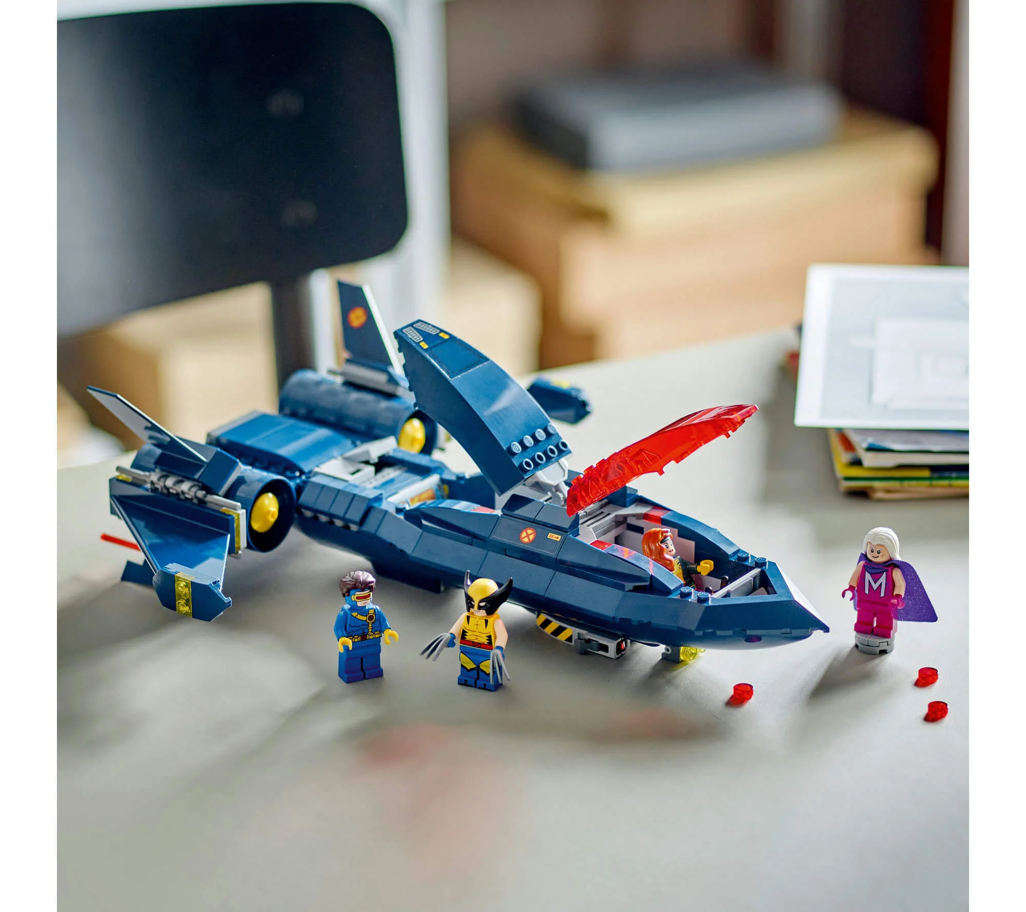 LEGO Marvel X-Men X-Jet Buildable Toy Set 76281 - Image 4