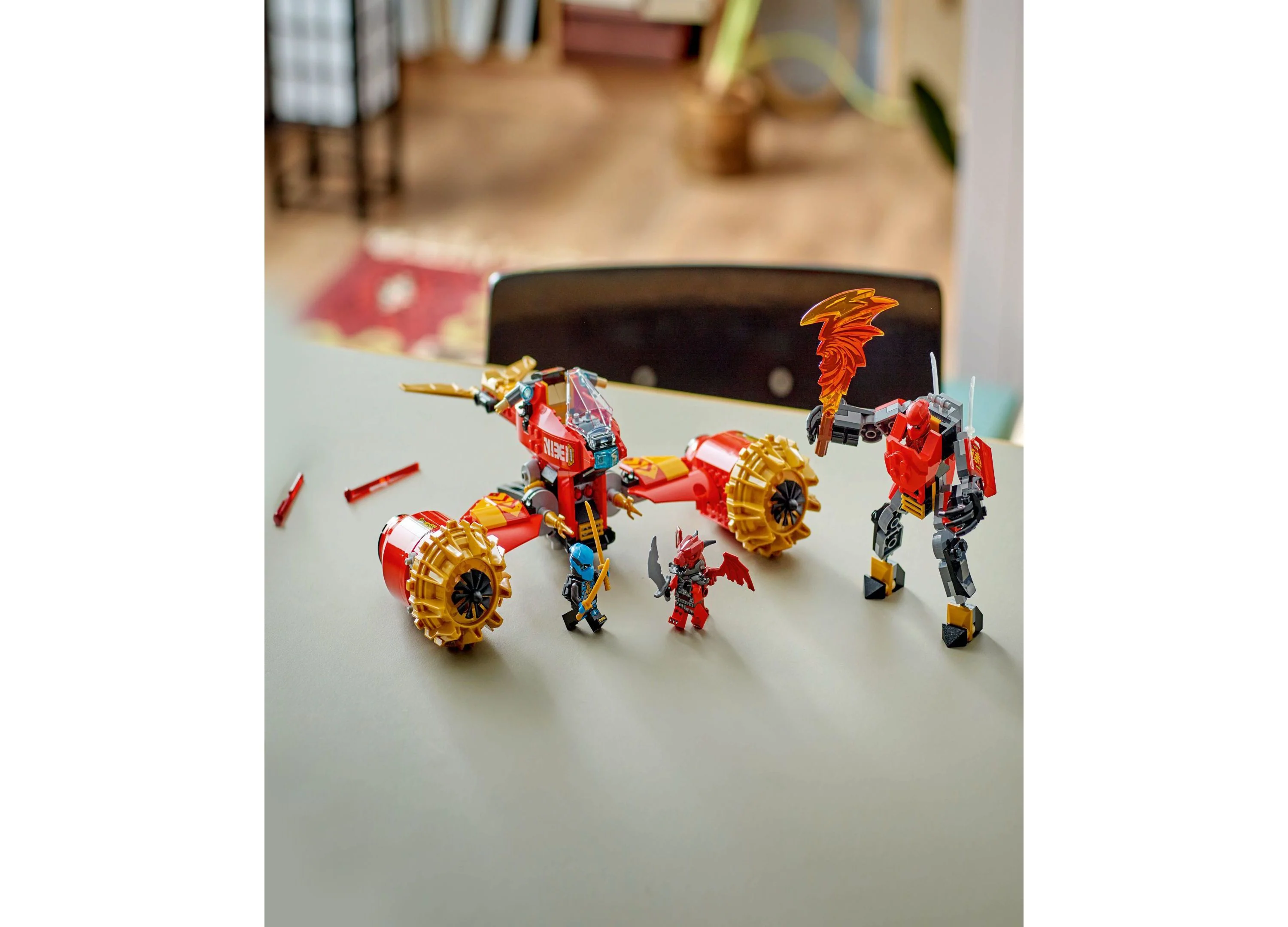 LEGO NINJAGO 333-Piece Kai's Mech Storm Rider Action Figure Building Toy - Image 4