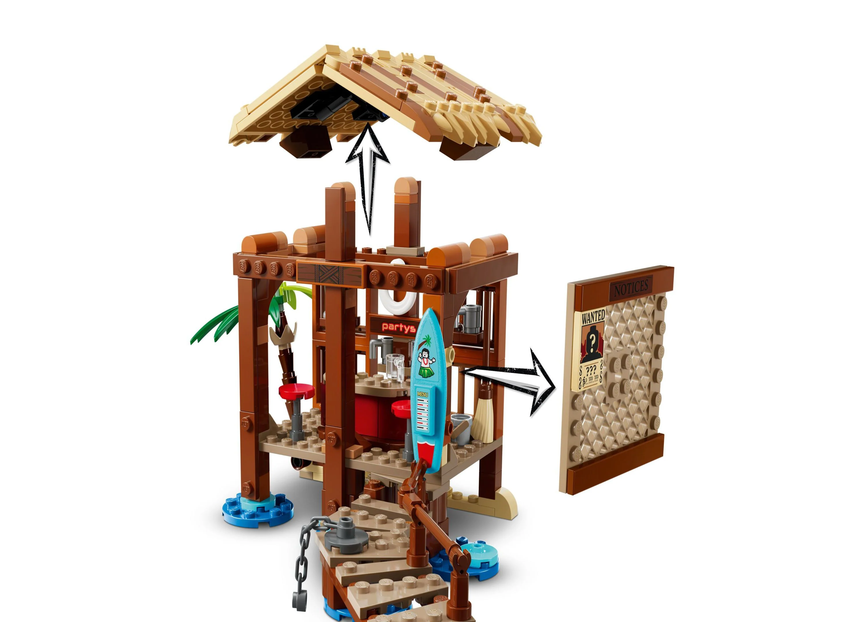 LEGO ONE PIECE Windmill Village Hut Adventure Set 299 Pieces - Model 75636 - Image 4