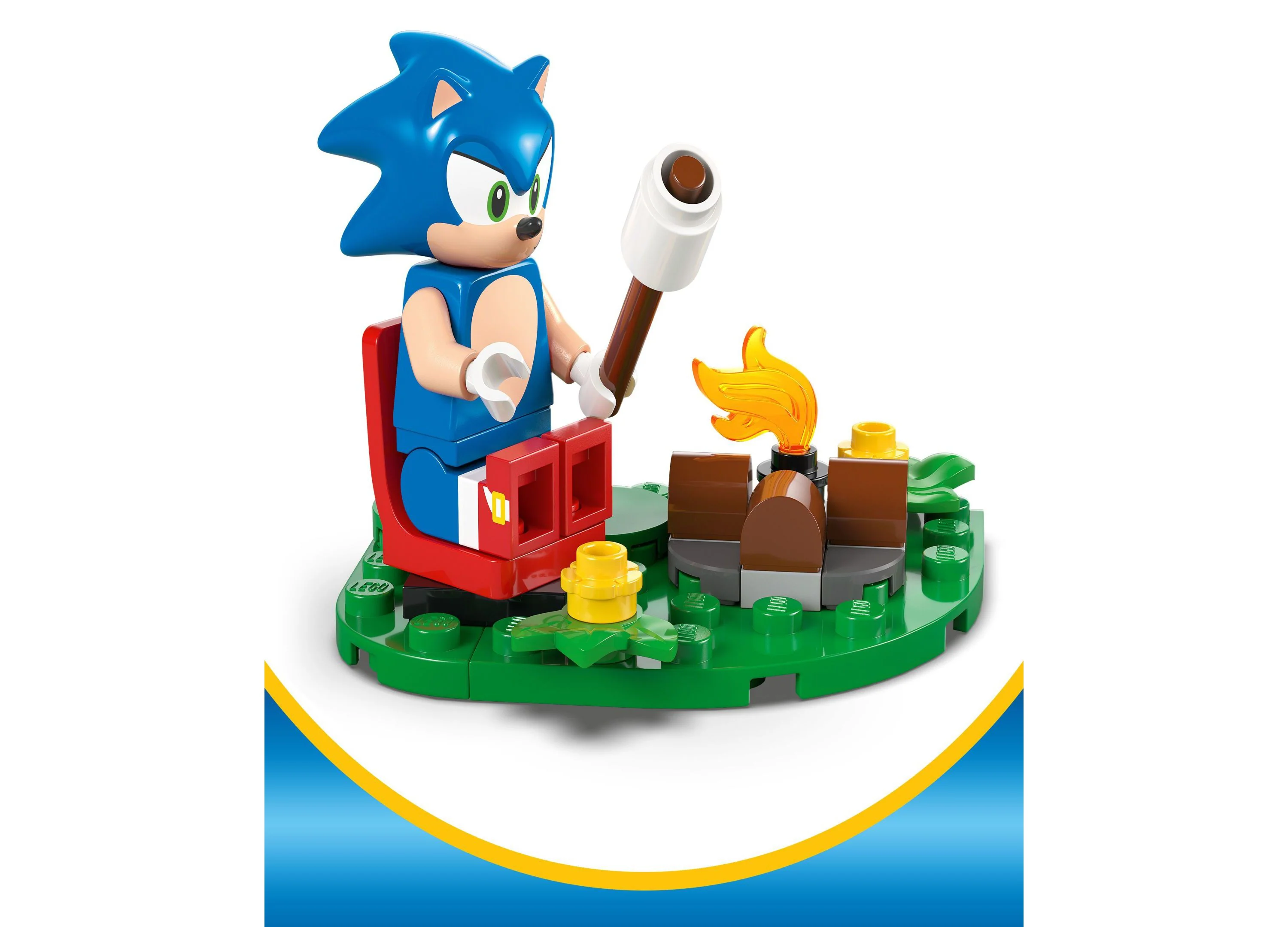 LEGO Sonic the Hedgehog Sonic's Campfire Clash Building Set 77001, 177 Pieces - Image 4