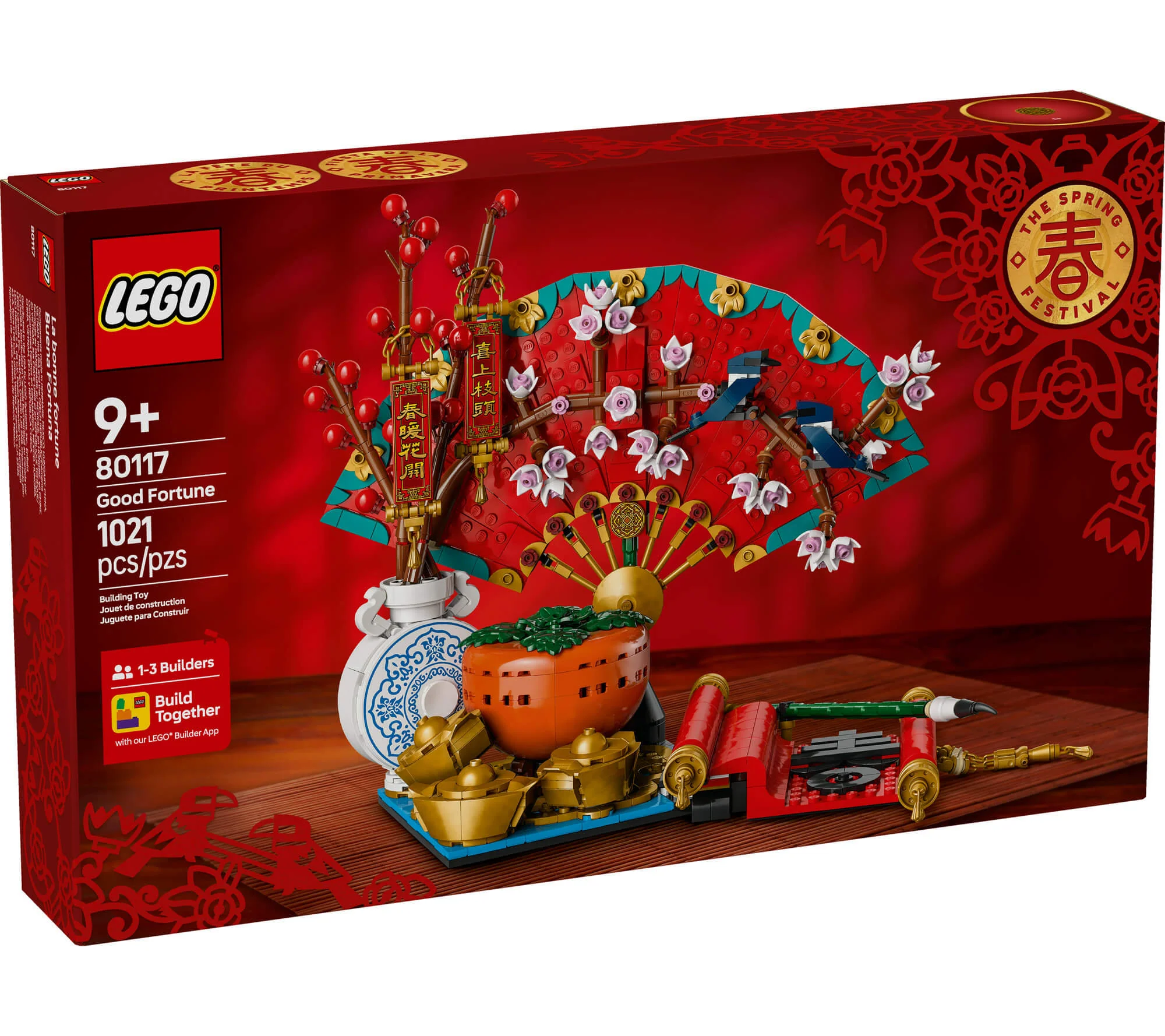 LEGO® Spring Festival Good Luck Charms Building Set 80117 - Image 2
