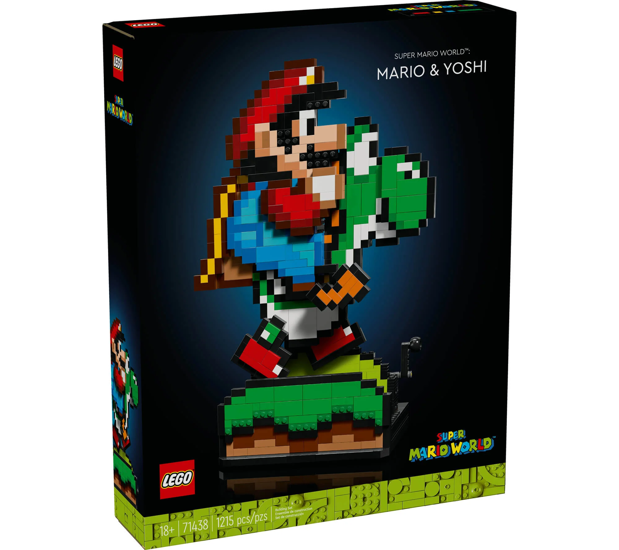 LEGO Super Mario World: Mario & Yoshi 71438 Display Model - Image 2