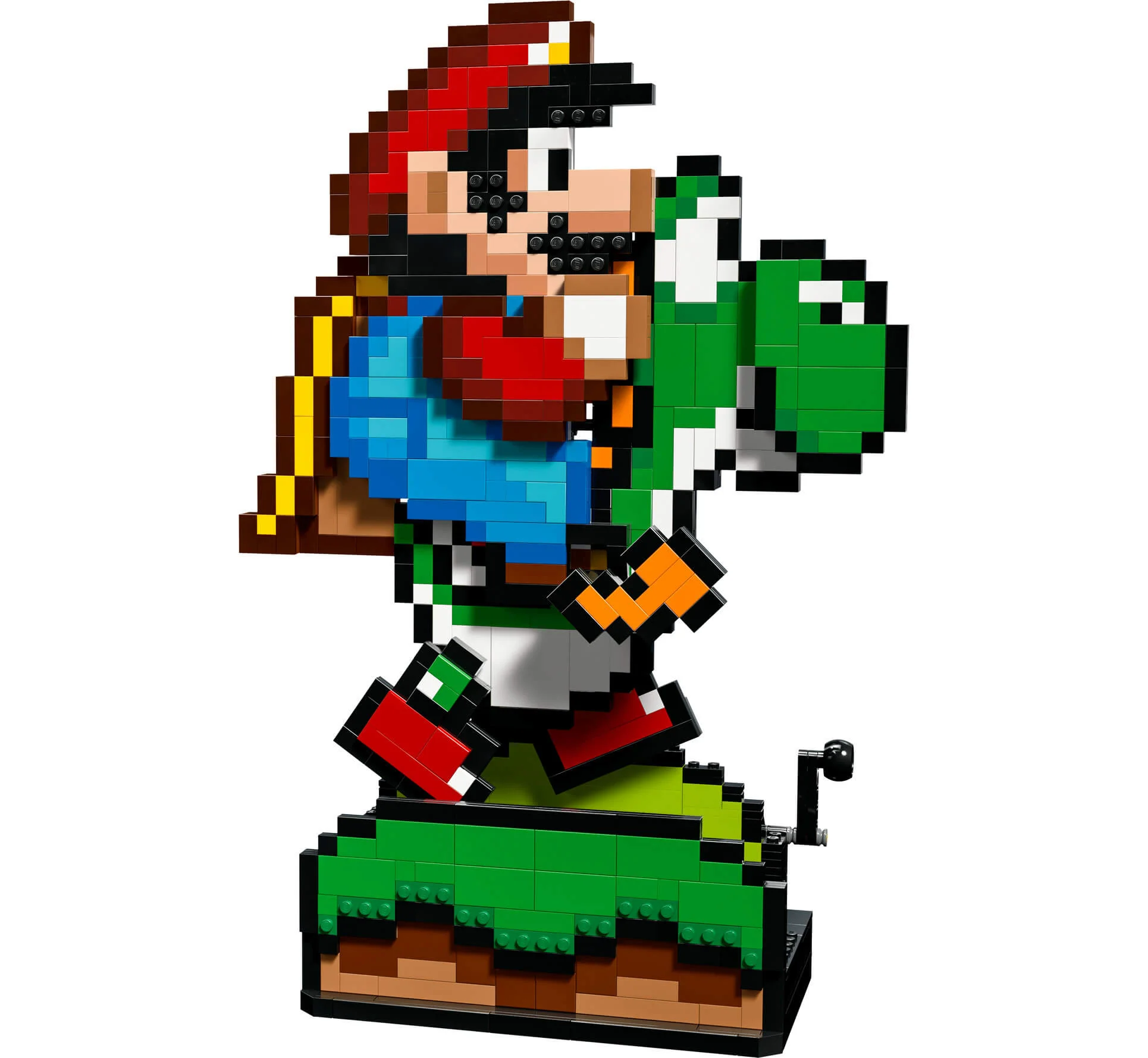 LEGO Super Mario World: Mario & Yoshi 71438 Display Model - Image 3