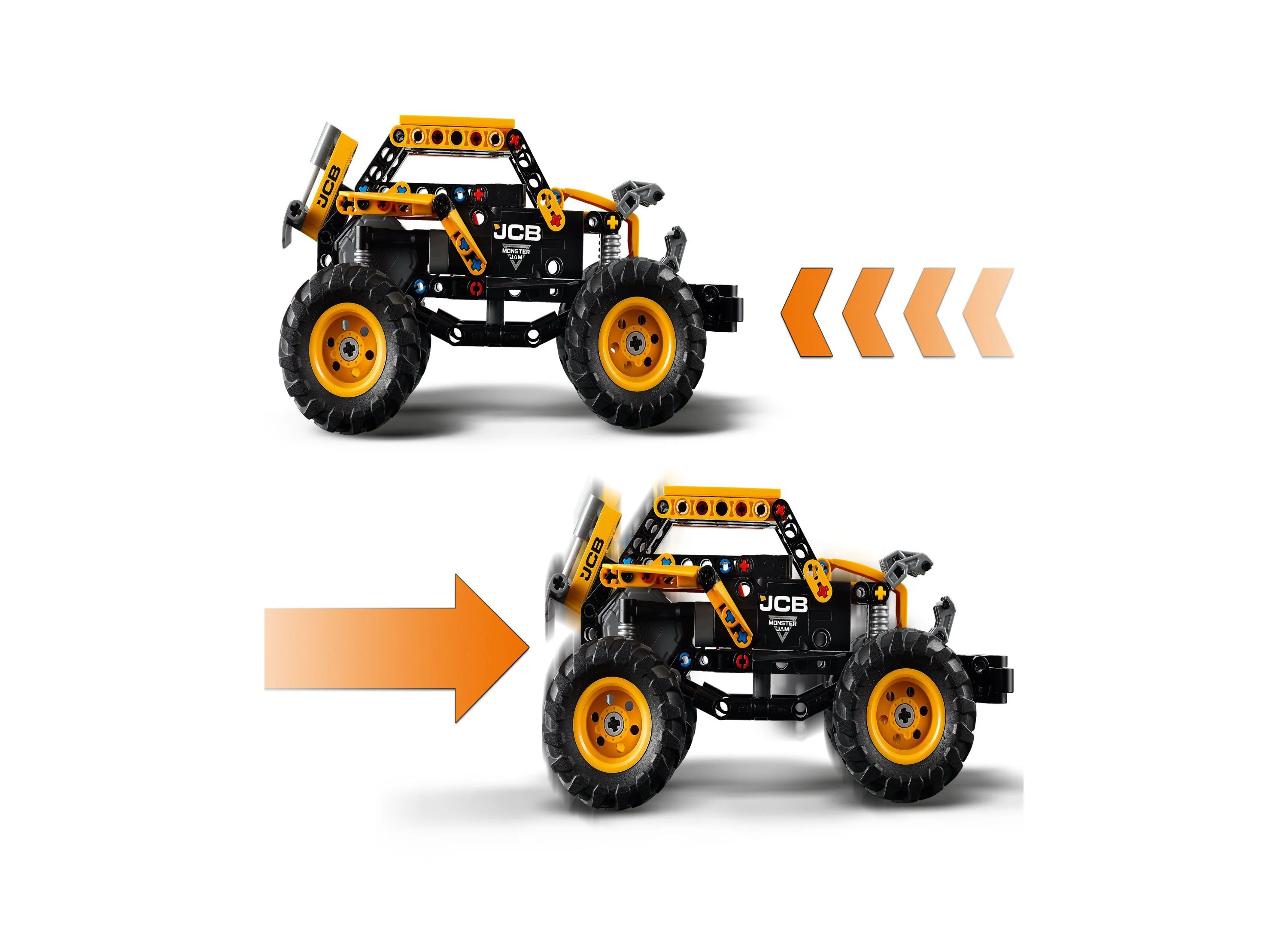LEGO Technic Monster Jam DIGatron Monster Truck Building Set 42199 - 218 Pieces - Image 5