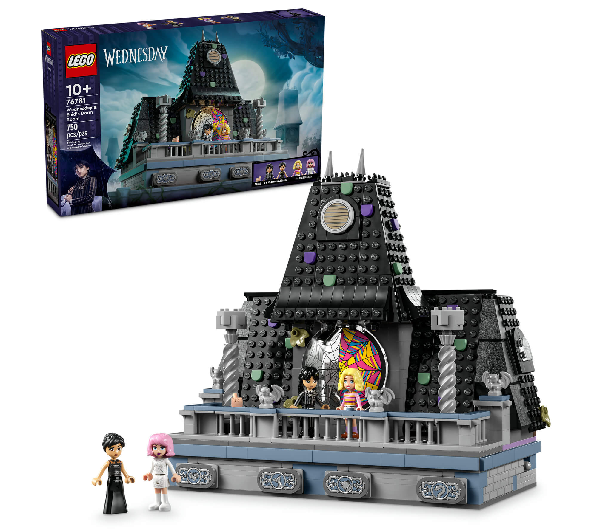 LEGO Wednesday: Nevermore Academy 750-Piece Dorm Room Building Set