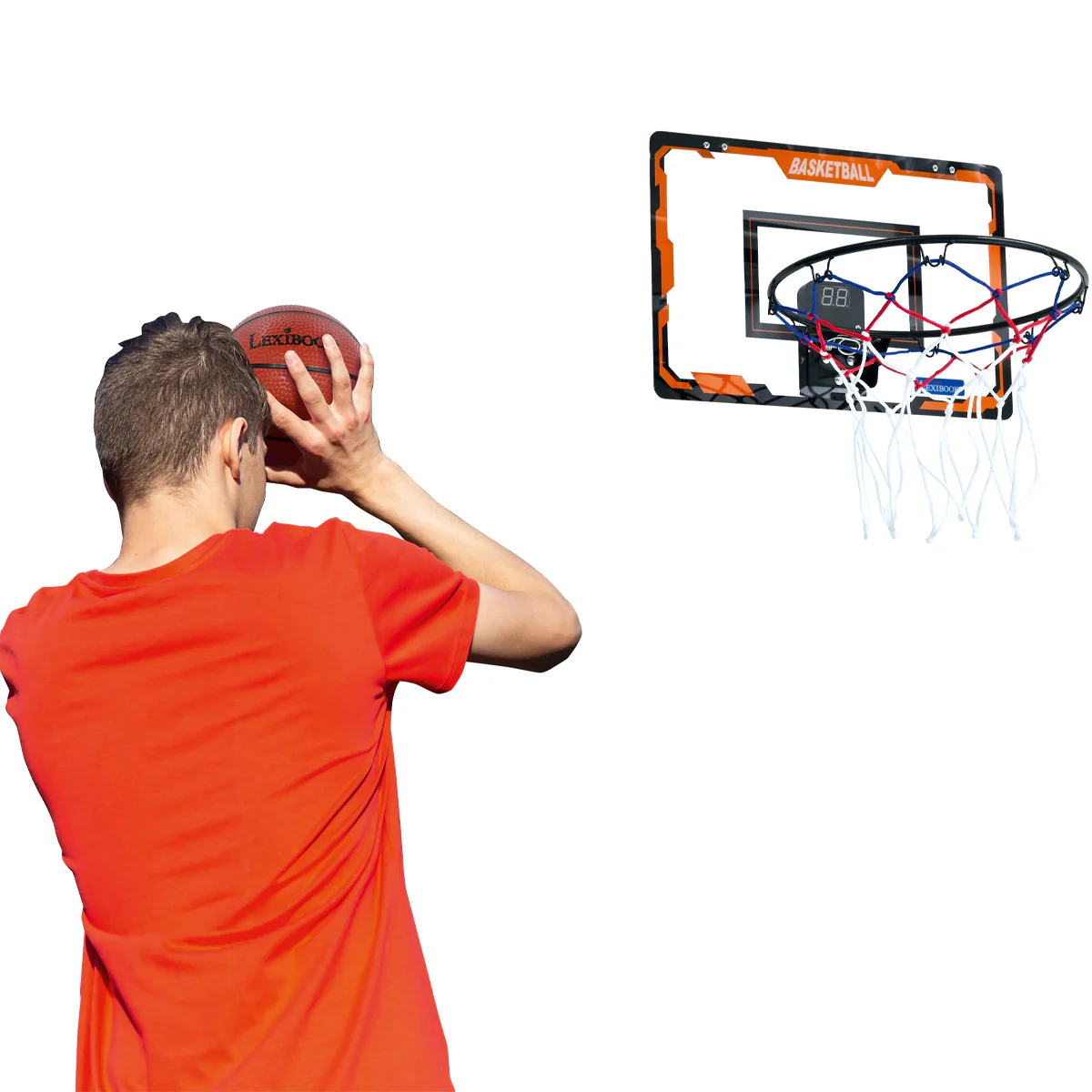 LEXIBOOK Basketball basket with score counter 455x330mm - Image 6