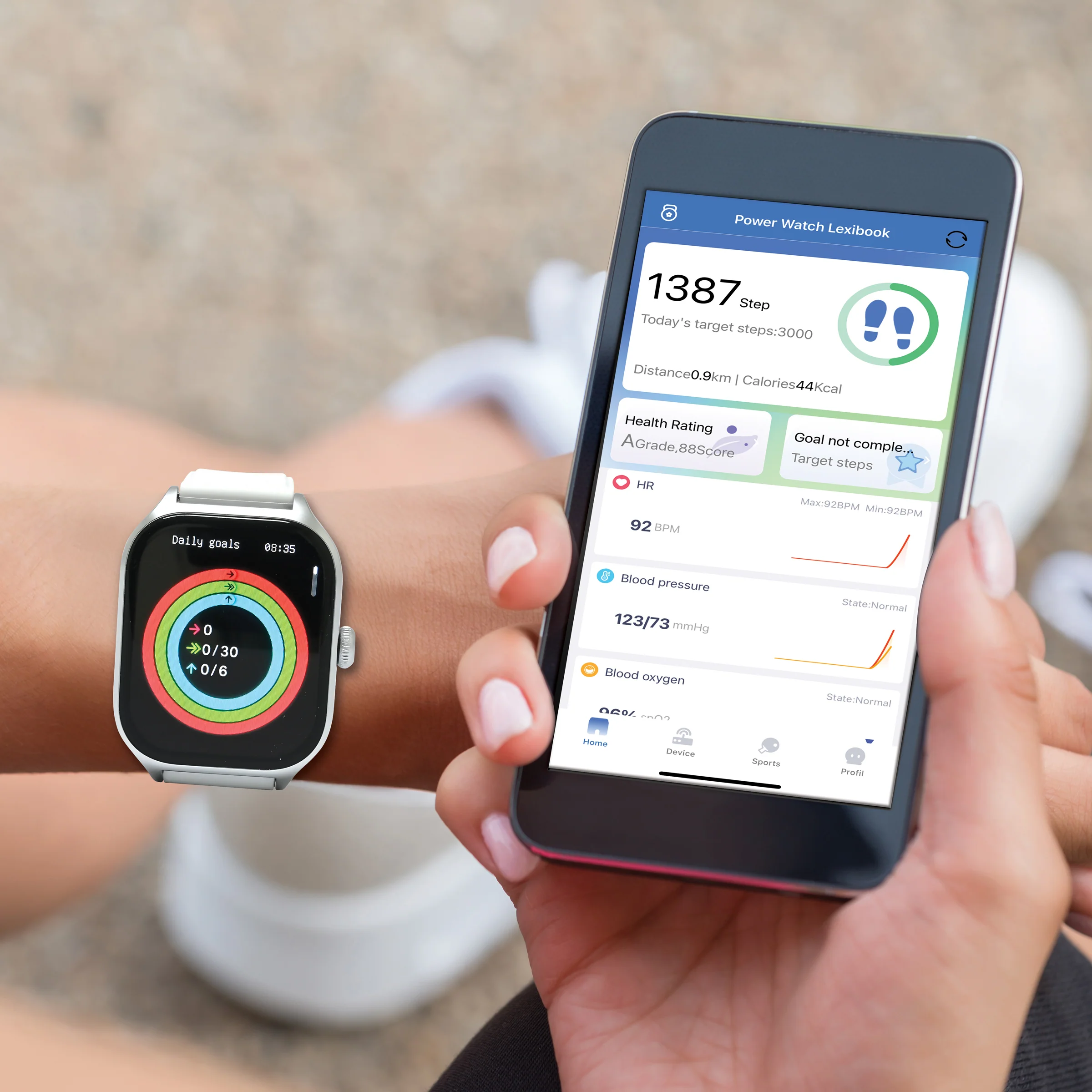 LEXIBOOK Bluetooth® Smartwatch - Image 9