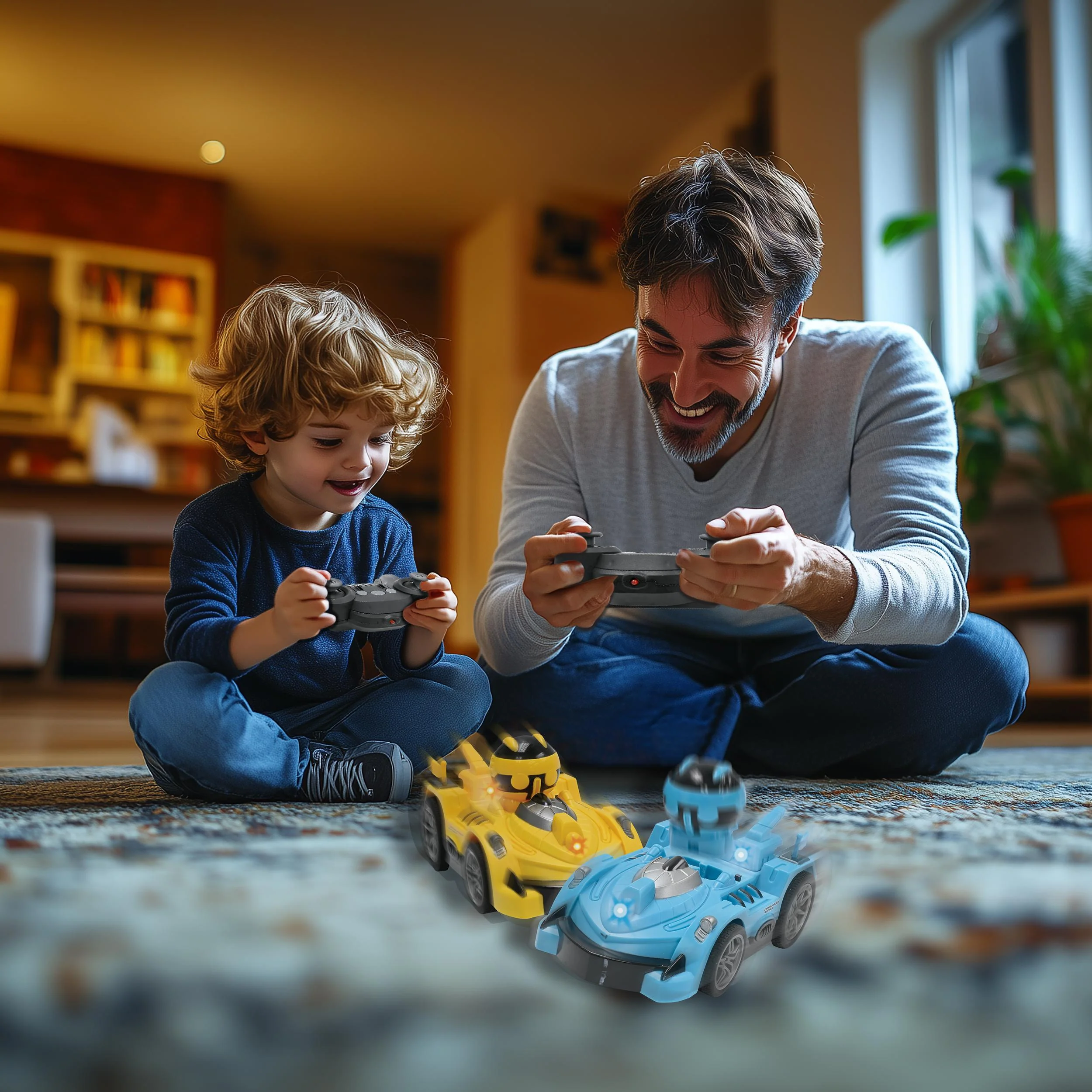 LEXIBOOK Crosslander Bumper Radio-Controlled Cars with Removable Figures - Image 5