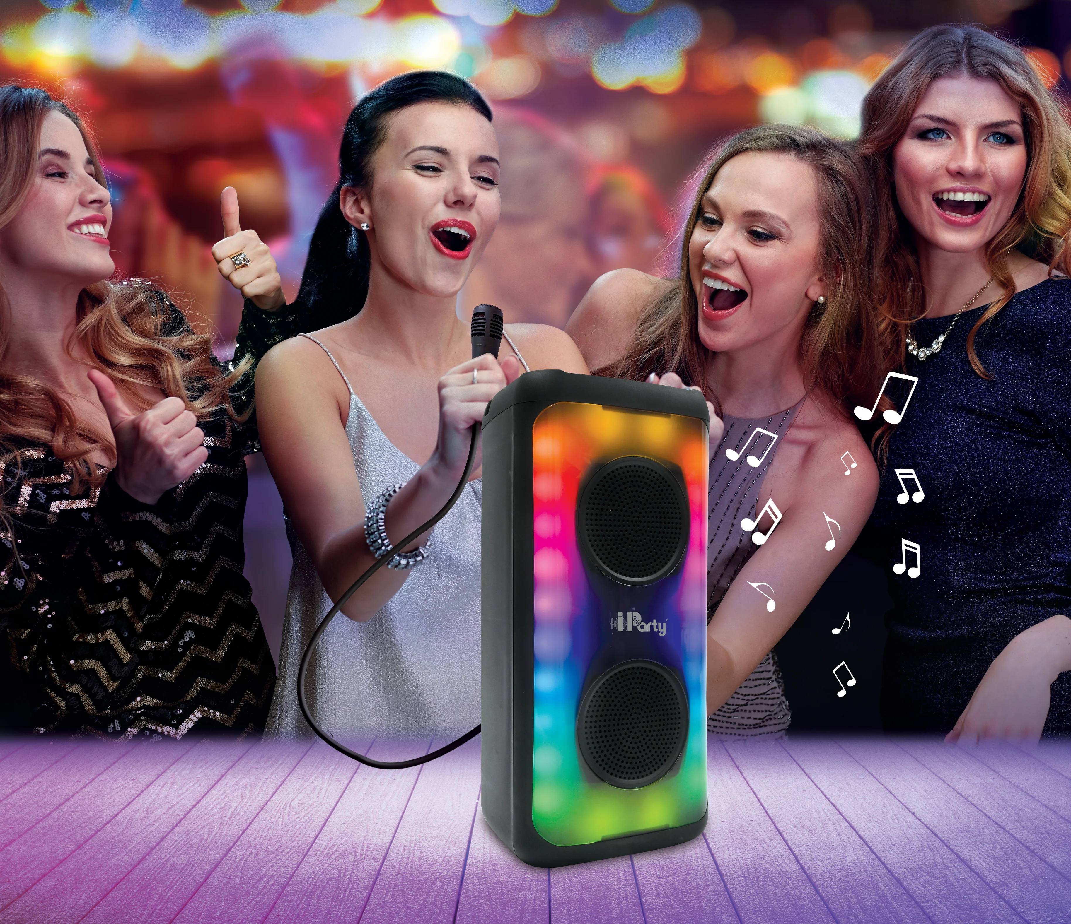 LEXIBOOK Large size Flame Bluetooth® Speaker with mic - Image 5
