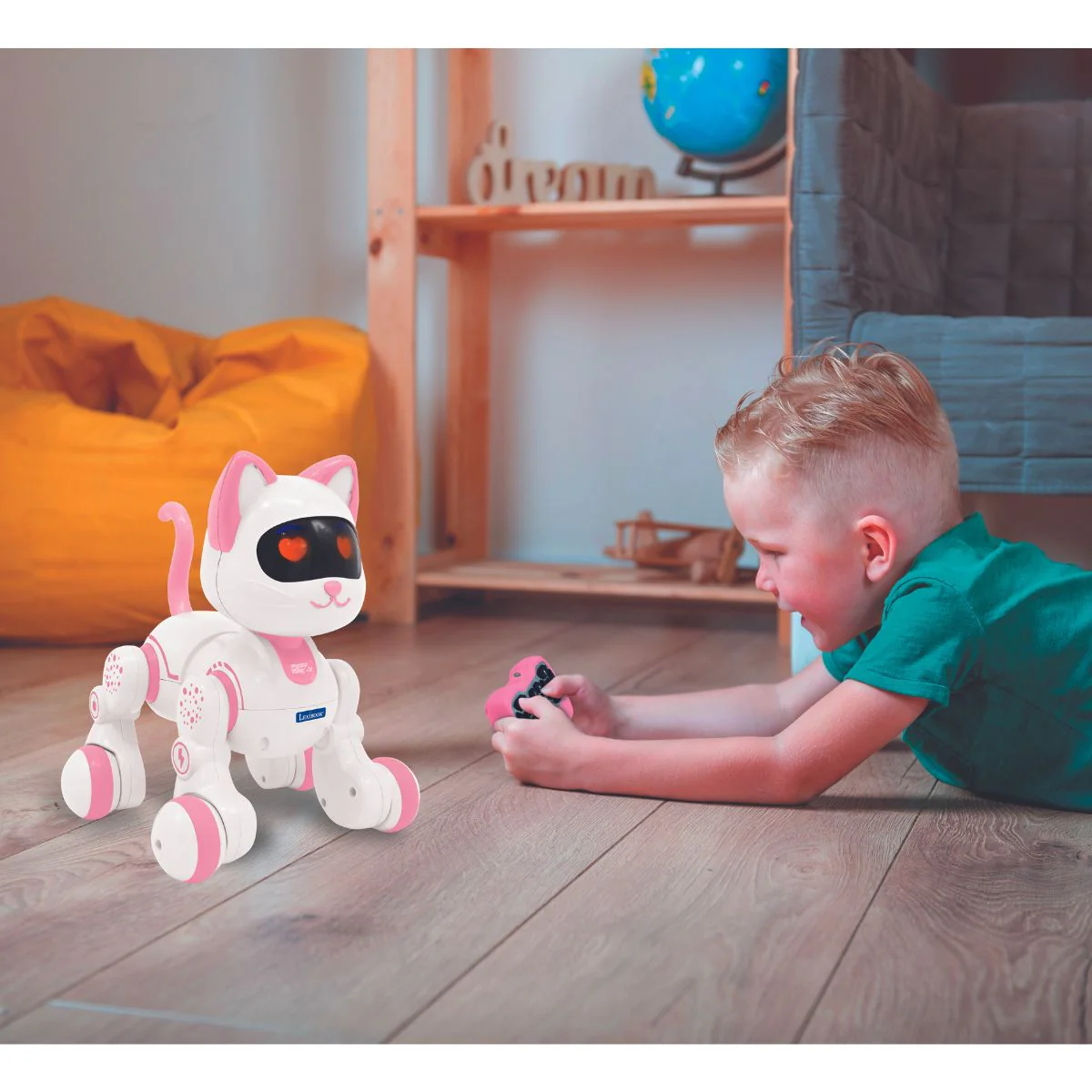 LEXIBOOK Power Kitty®  Junior – My robotic cat with programming functions, dances, walk, plays music incl. remote control. - Image 3
