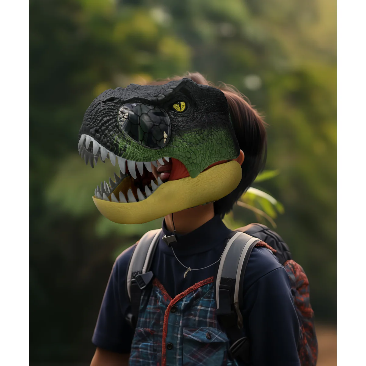LEXIBOOK Realistic Dinosaur mask with sound and light effects - Image 11