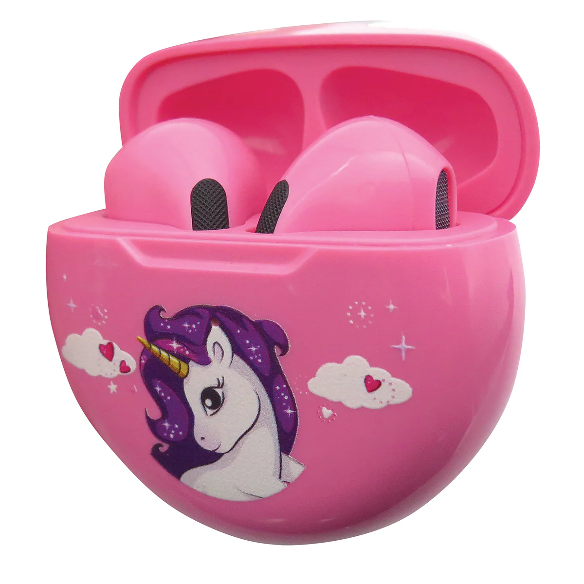 LEXIBOOK Unicorn Bluetooth earbuds with charging storage case - Image 3