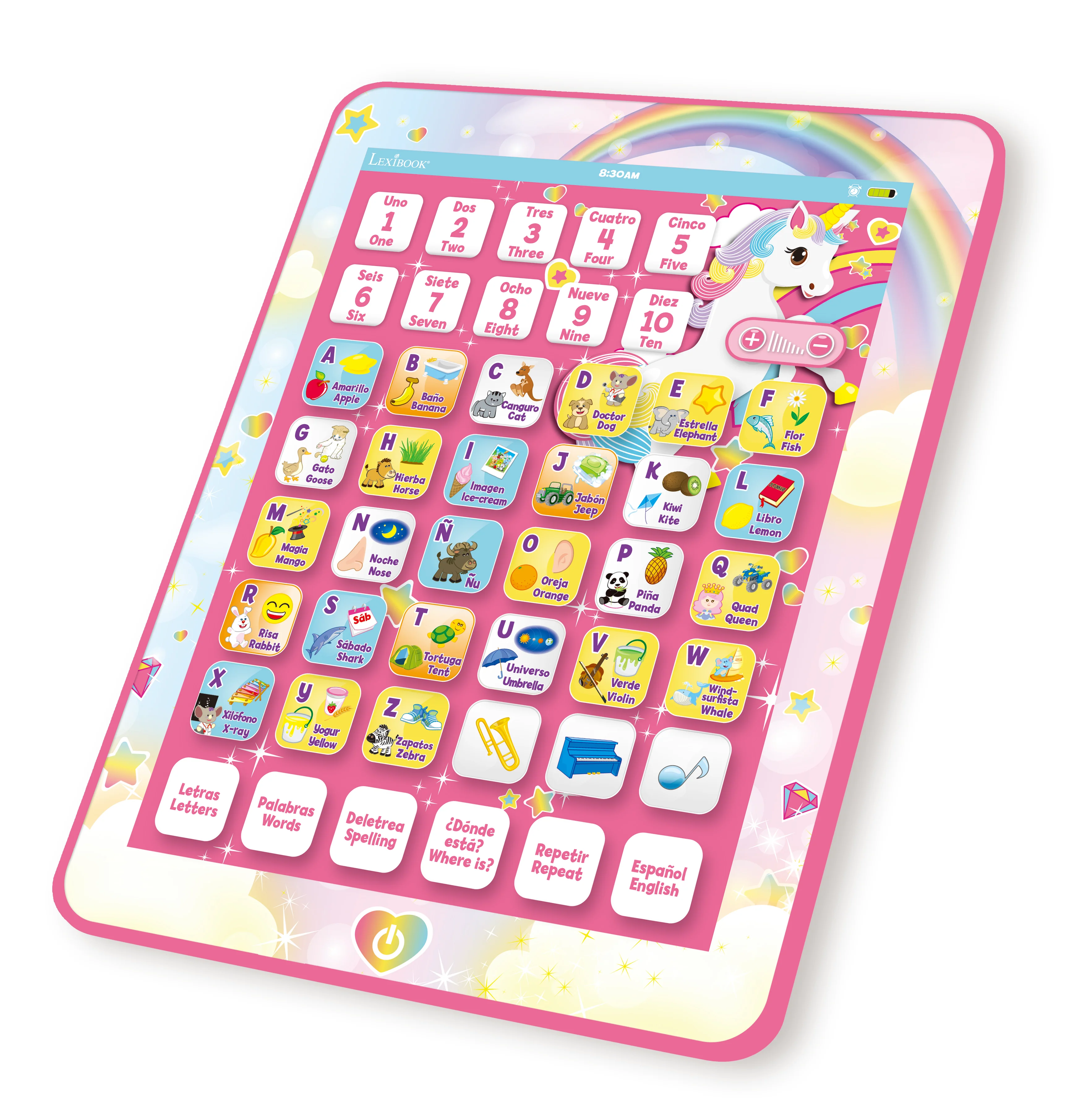 Lexibook Unicorn Educational Bilingual Tablet