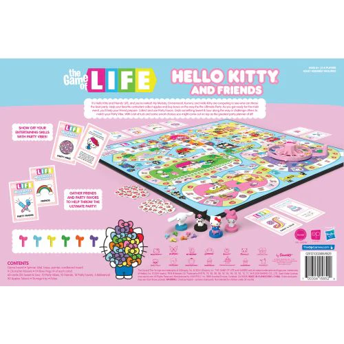 Hello Kitty Adventure: Life HK and Friends Board Game - Image 2