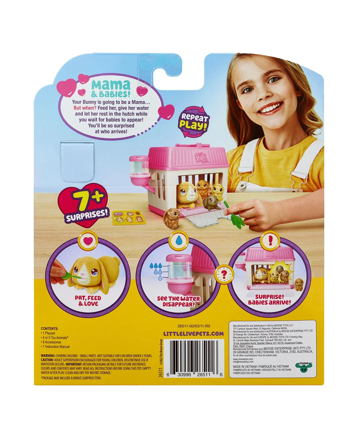 Little Live Pets Mama Surprise Minis - Lil' Bunny Playset - Image 11