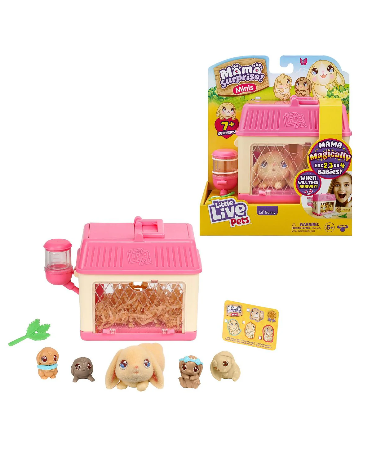 Little Live Pets Mama Surprise Minis - Lil' Bunny Playset - Image 24