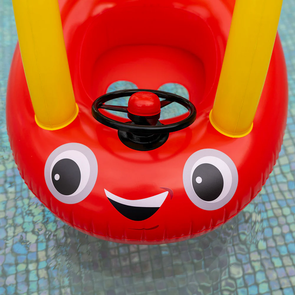 Little Tikes Cozy Coupe Junior Baby Boat - Inflatable Pool Float - Image 5