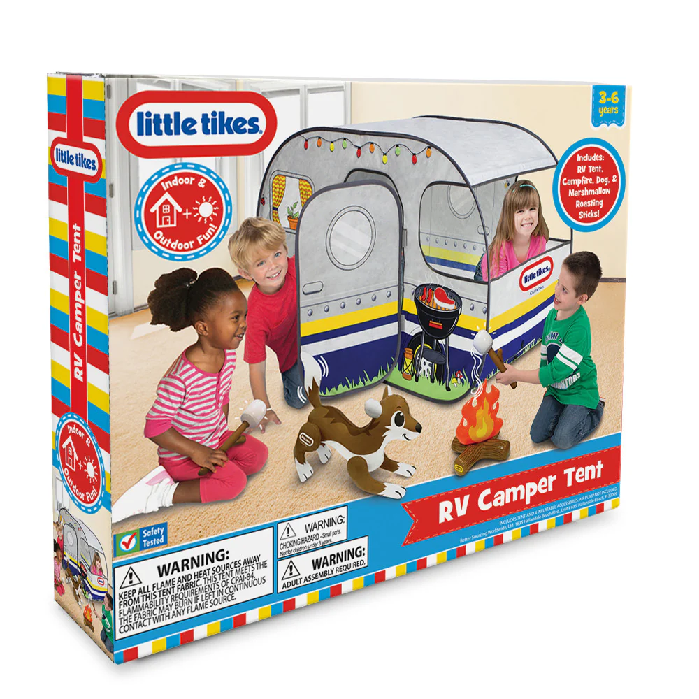 Little Tikes RV Camper Tent – Imaginative Play Set