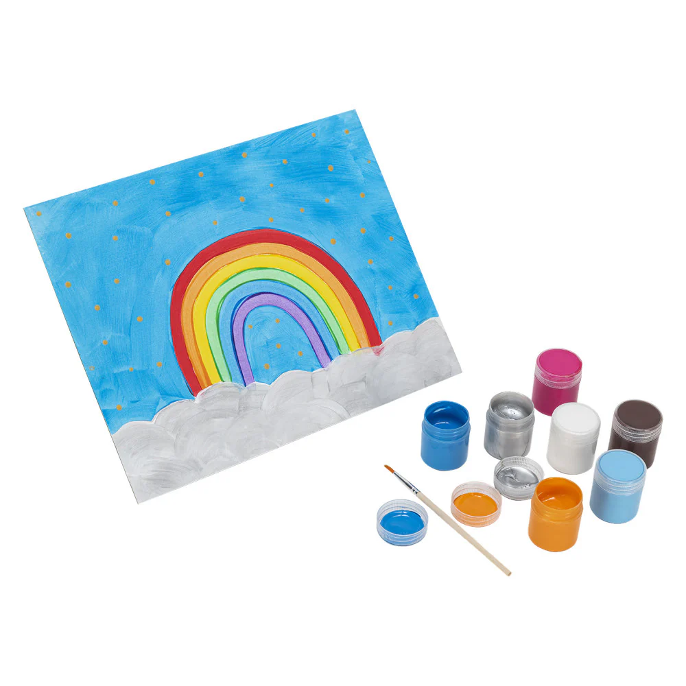 Little Yellow Bicycle Kids' Tempera Paint Kit - 18 Vibrant Colors - Image 5