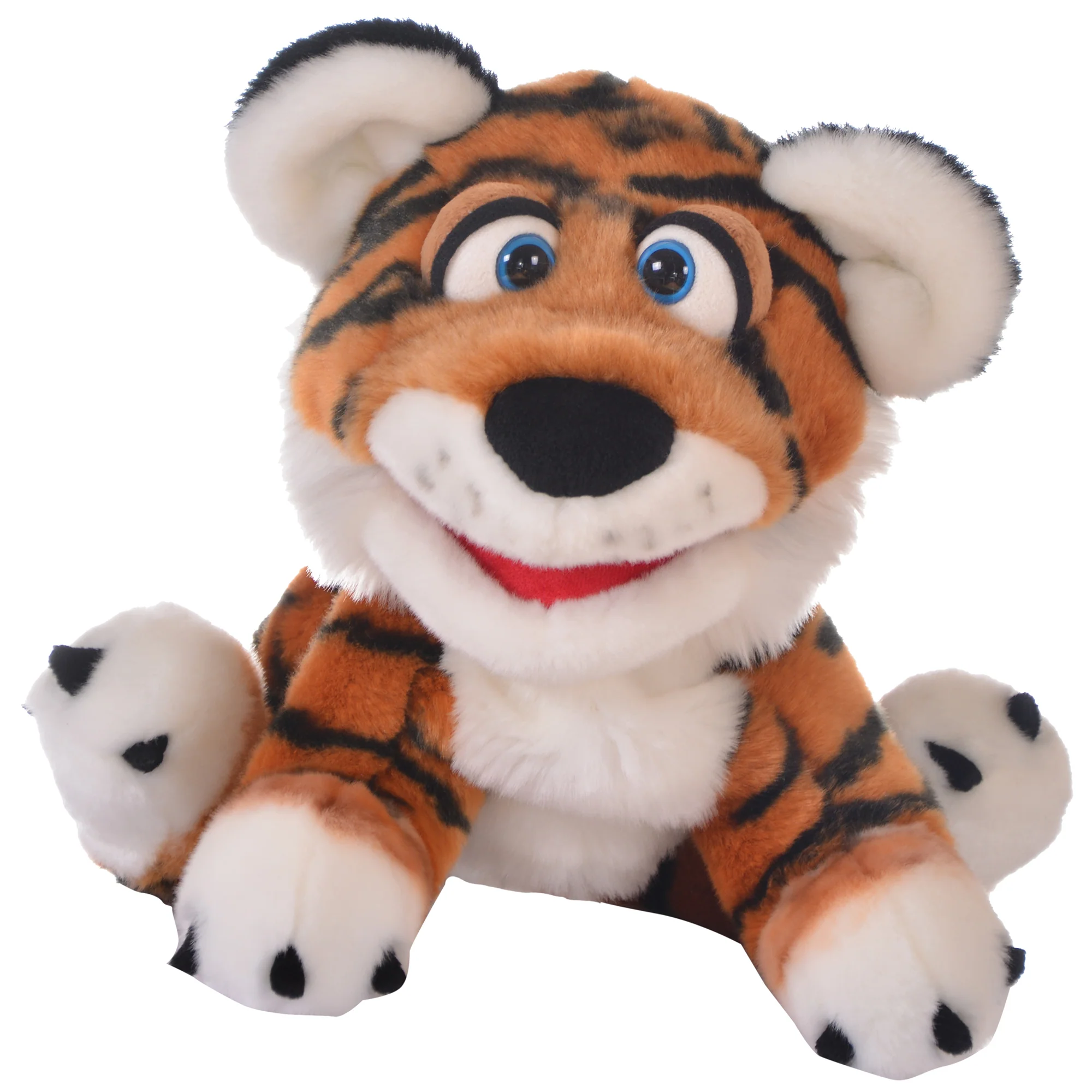 Living Puppets Rollo Tiger Cub Hand Puppet – Soft Interactive Toy