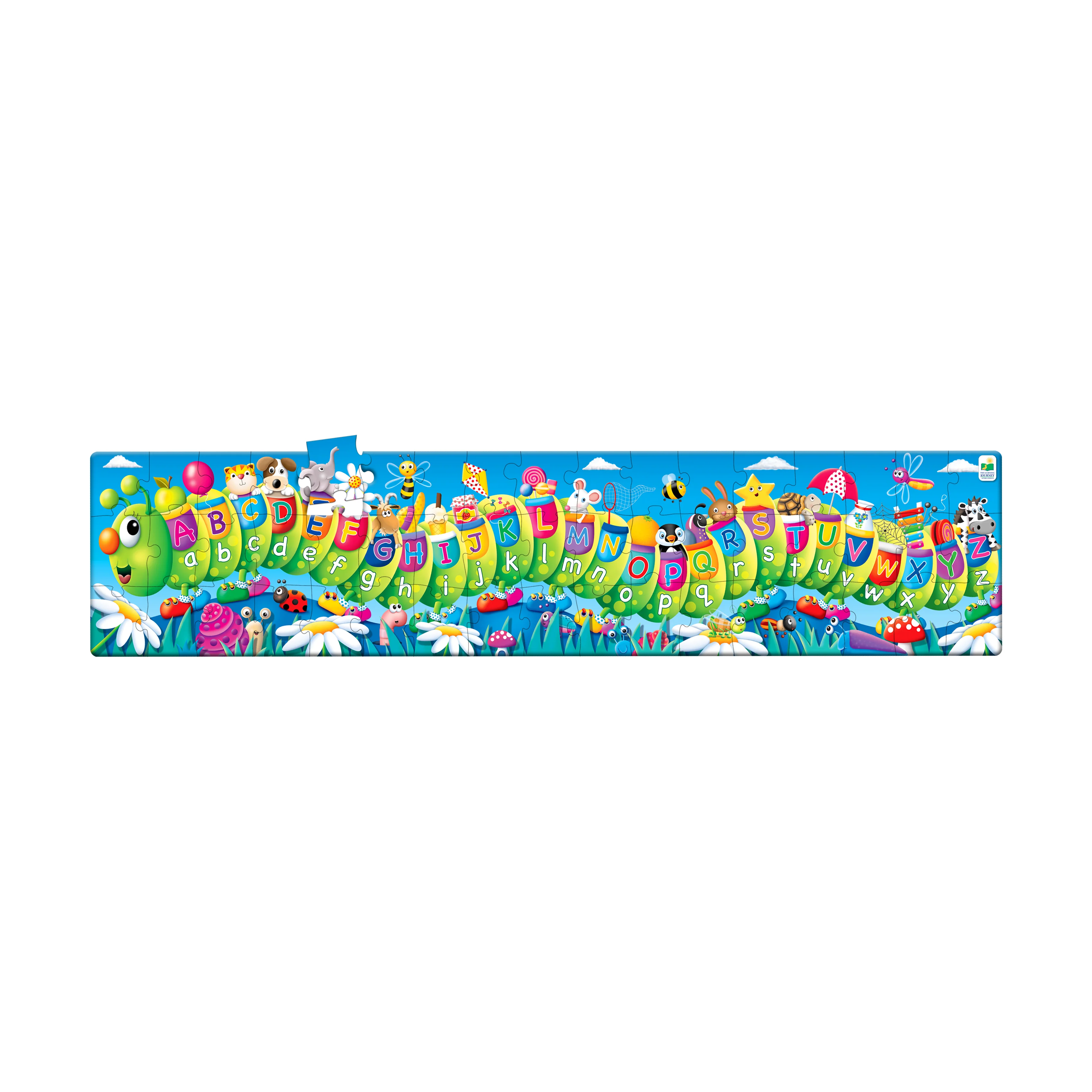 The Learning Journey ABC Caterpillar Floor Puzzle - 51 pc - Image 2