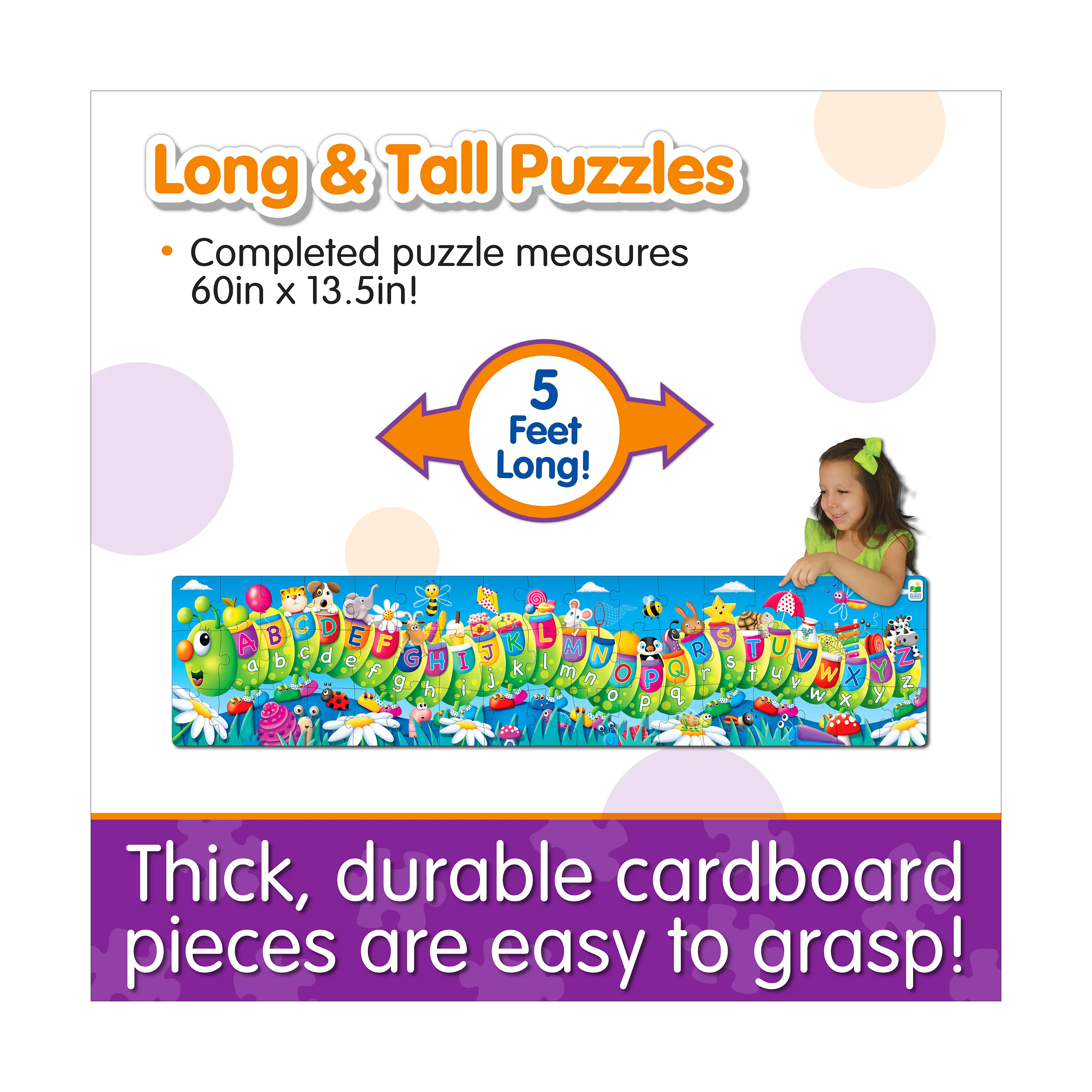 The Learning Journey ABC Caterpillar Floor Puzzle - 51 pc - Image 5