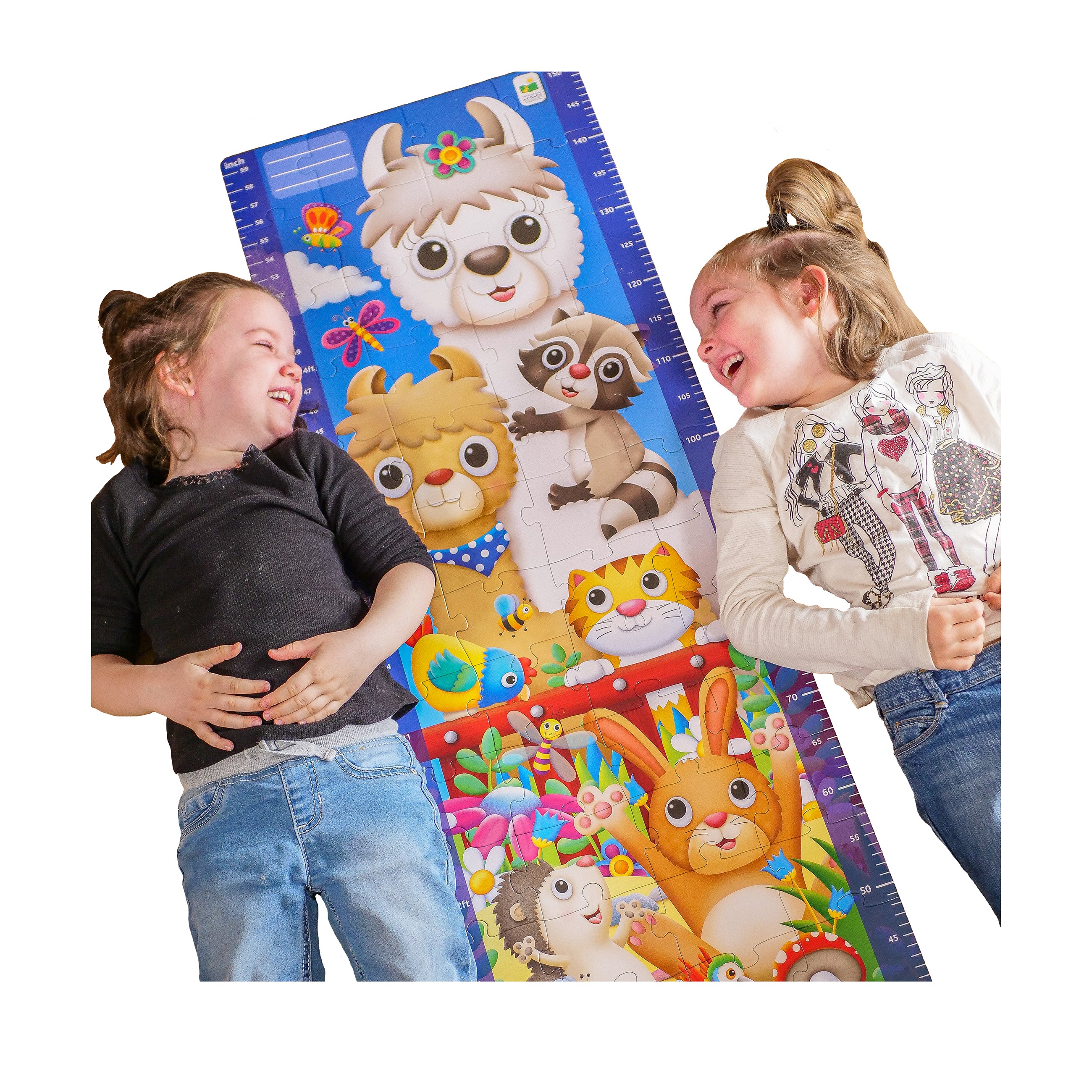 The Learning Journey Long & Tall Animal Friends Growth Chart Puzzle - 50+ pc - Image 5