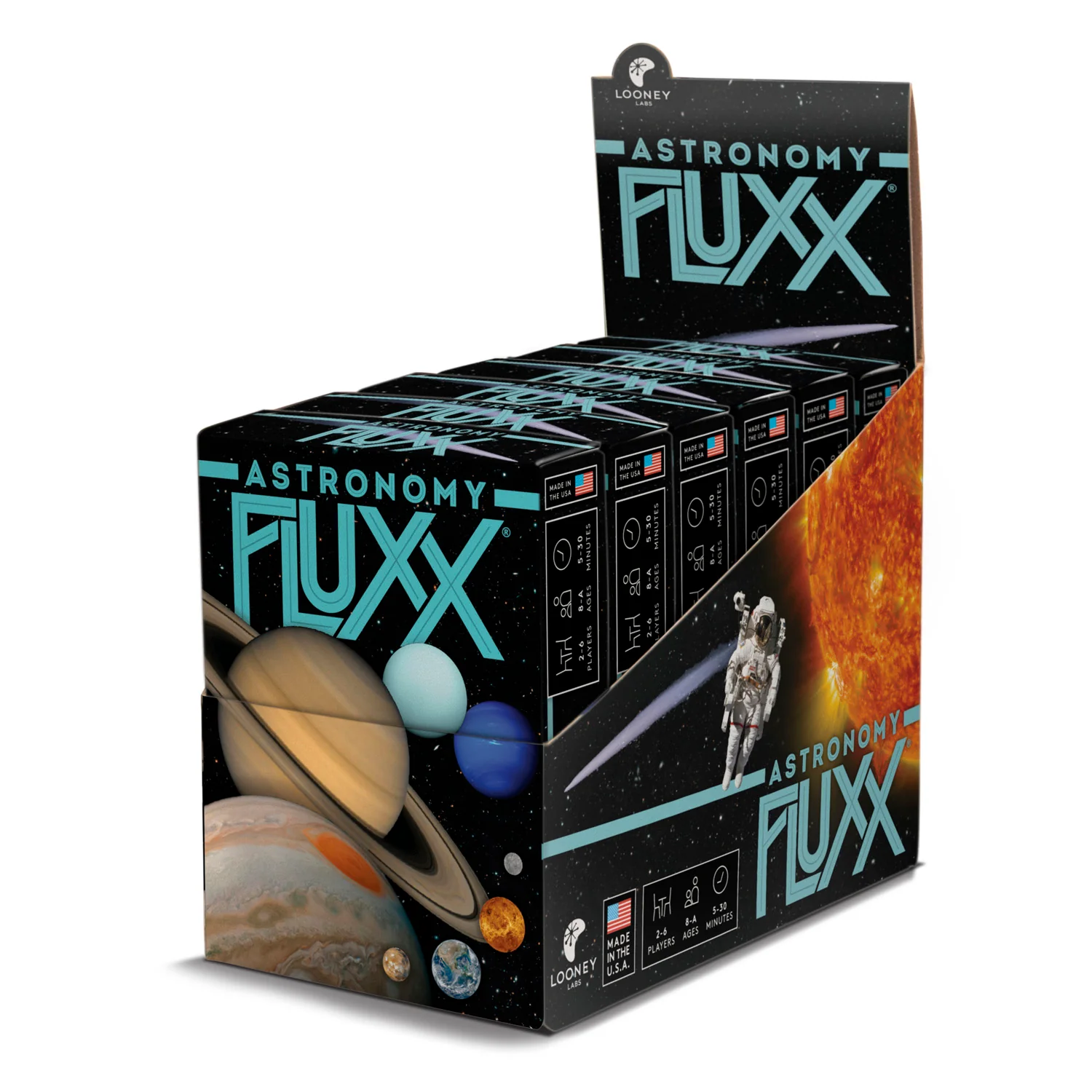 Looney Labs Celestial Adventure Astronomy Fluxx Card Game - Image 3