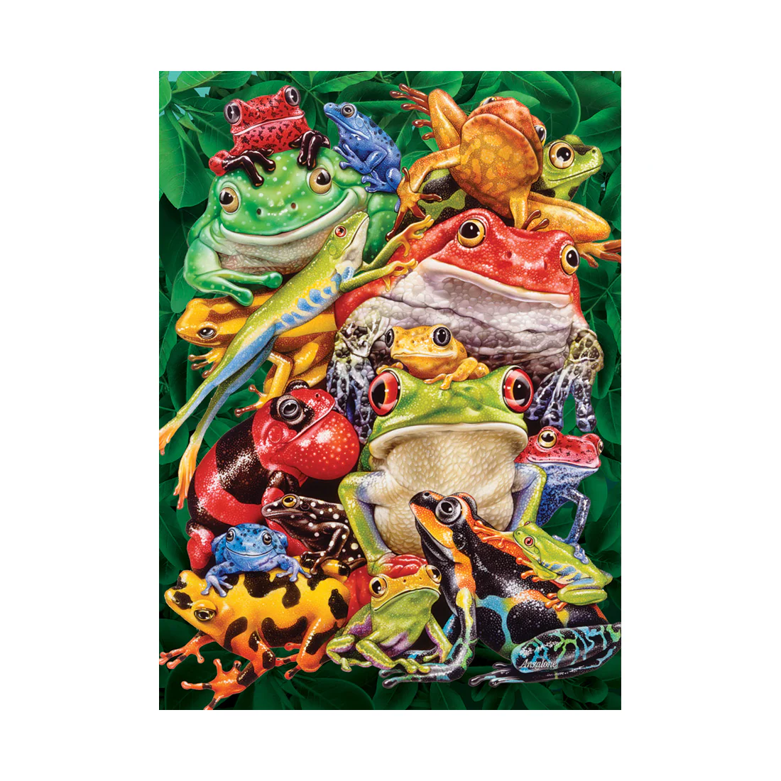 Lori Anzalone Frog Business Jigsaw Puzzle - 1000 pc - Image 3