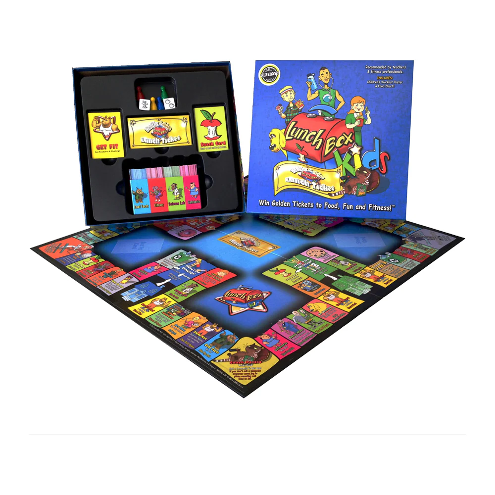 LunchBox Kids - Health & Fitness Educational Board Game - Image 2