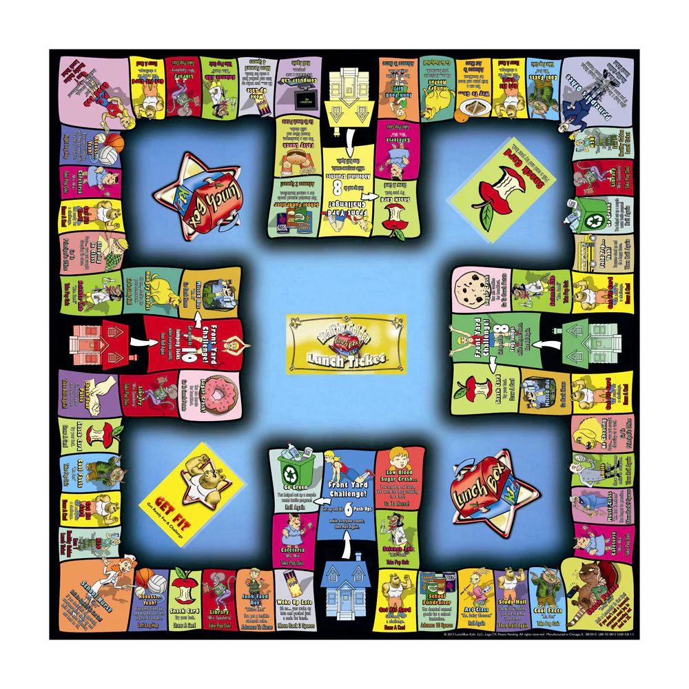LunchBox Kids - Health & Fitness Educational Board Game - Image 3