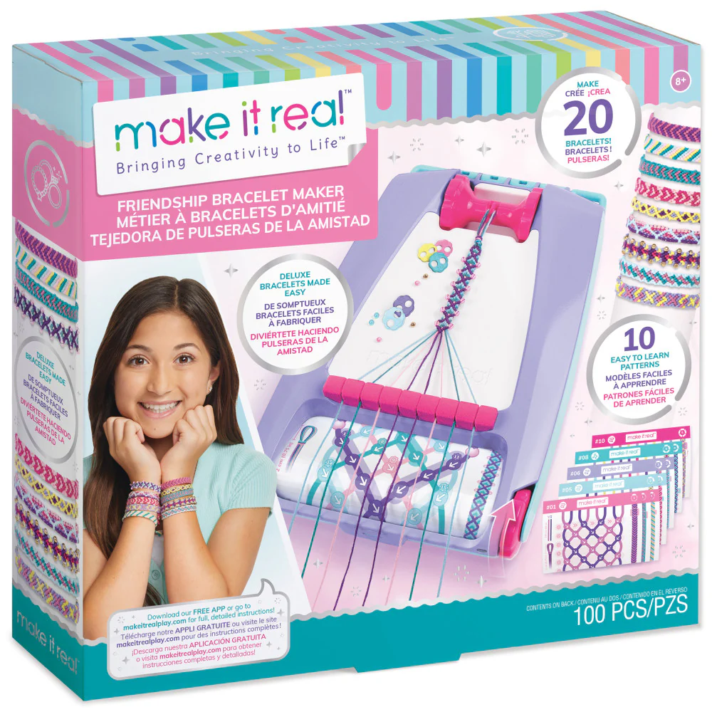Make It Real Deluxe Friendship Bracelet Maker Kit