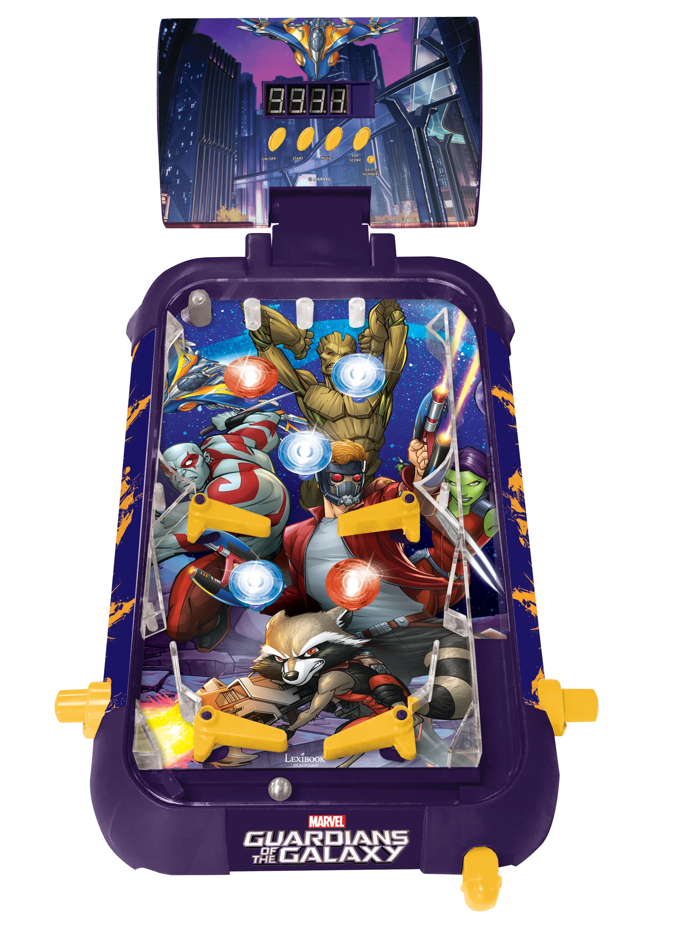Marvel Guardians of the Galaxy Electronic Table Pinball Game - Image 3
