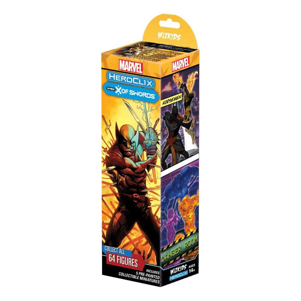 Marvel HeroClix: X-Men X of Swords 5-Figure Booster Pack