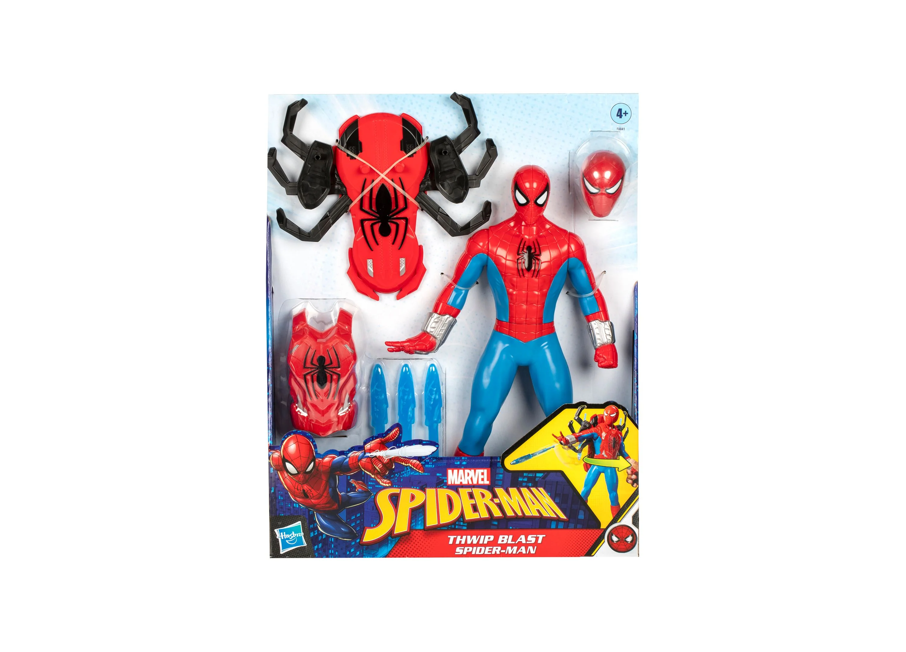 Hasbro Marvel 11-inch Thwip Blast Spider-Man Action Figure with Accessories - Image 2