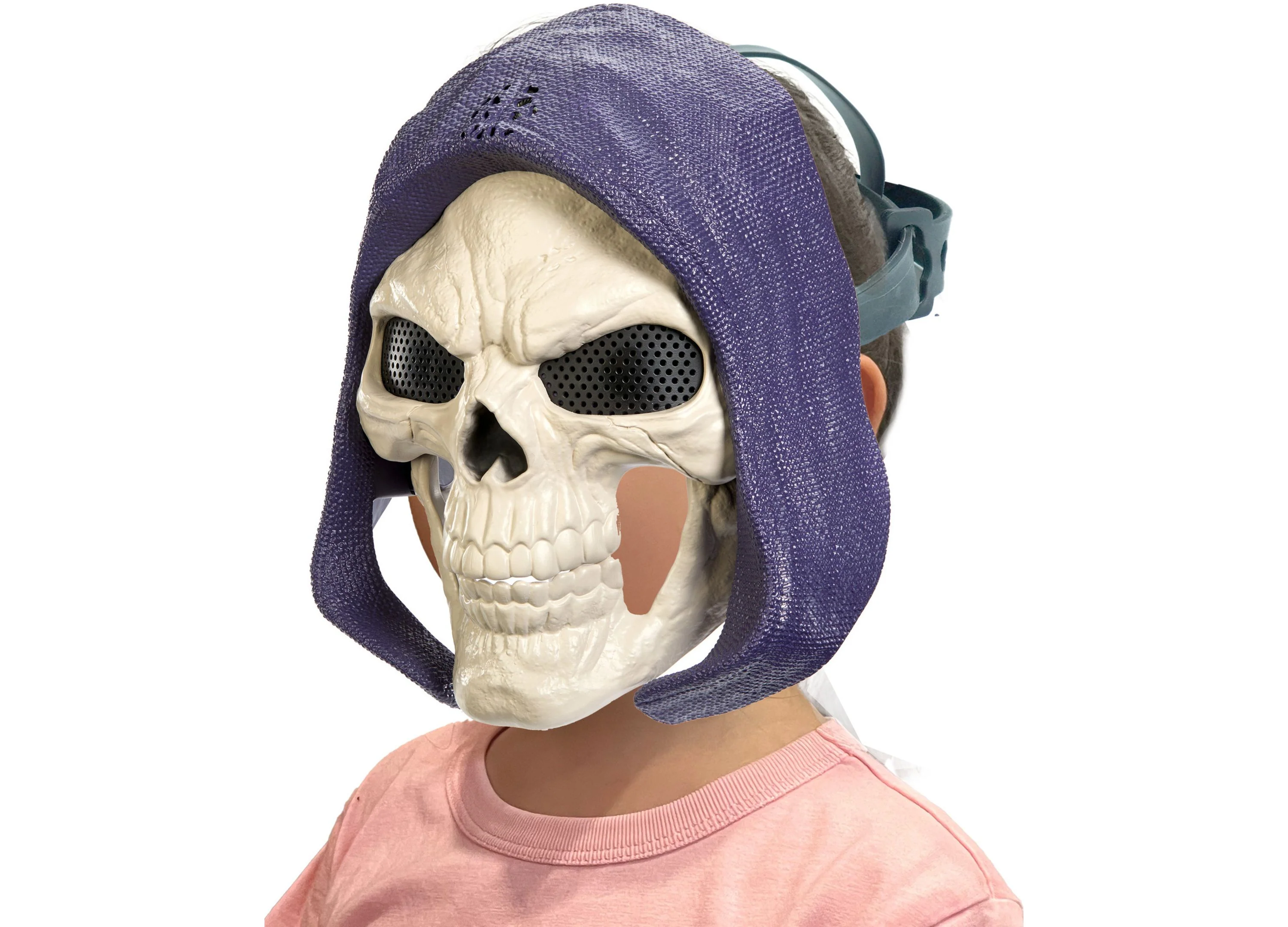 Masters Of The Universe Skeletor Mask With Lights & Sounds Roleplay Costume - Image 2