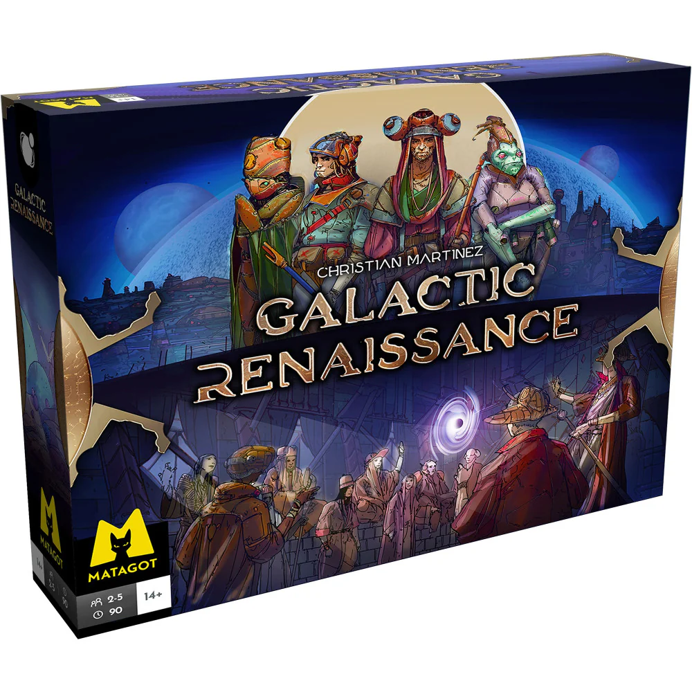 Matagot: Galactic Renaissance Strategy Board Game for Ages 14+