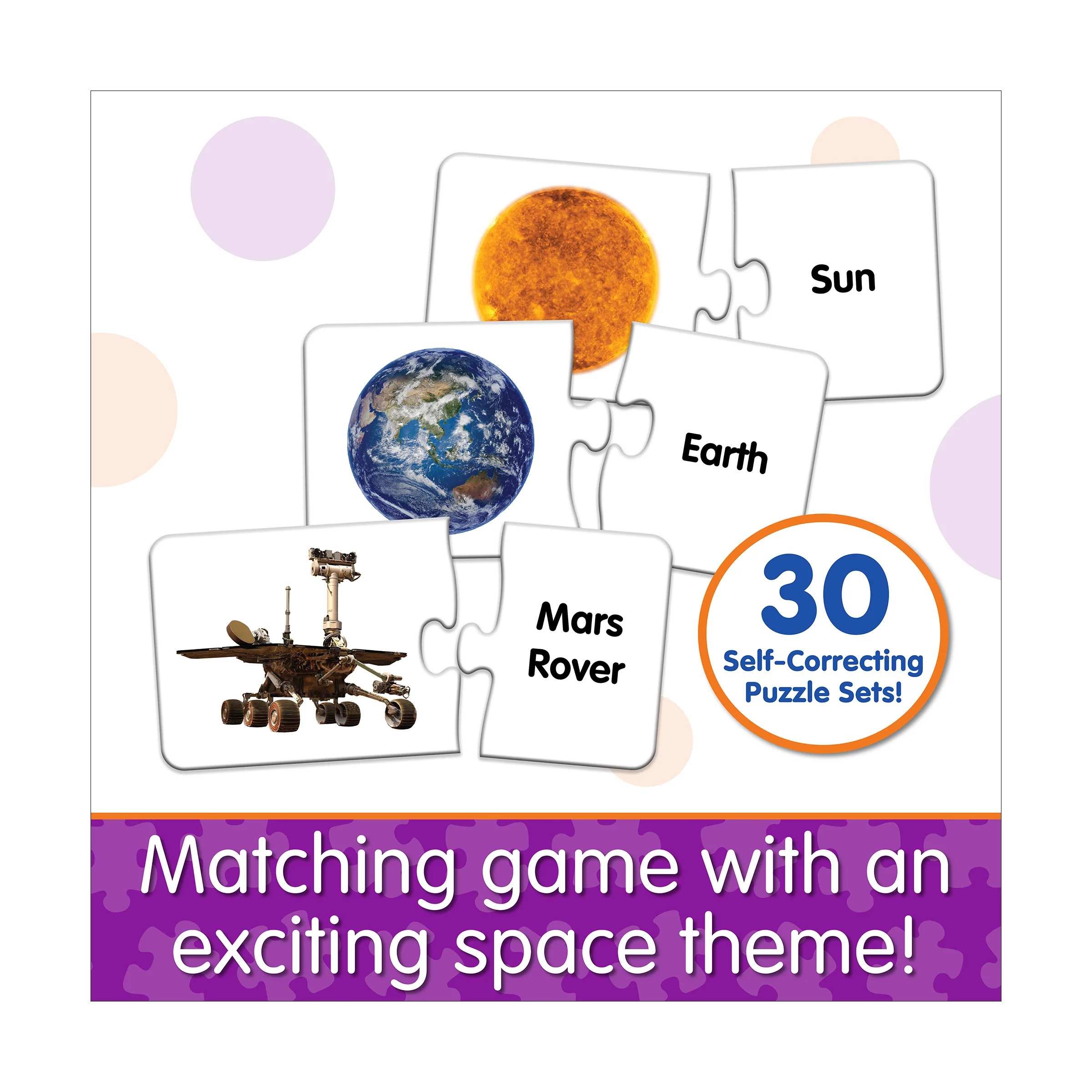 The Learning Journey Match It! - Out in Space - Educational Puzzle Game - Image 4