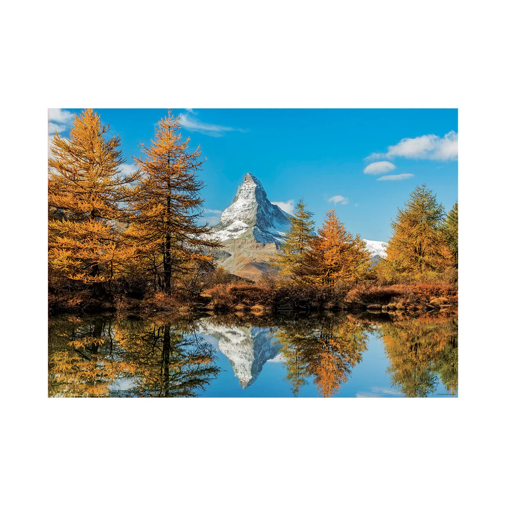 Educa Matterhorn Mountain Autumn Jigsaw Puzzle - 1000 pc - Image 2