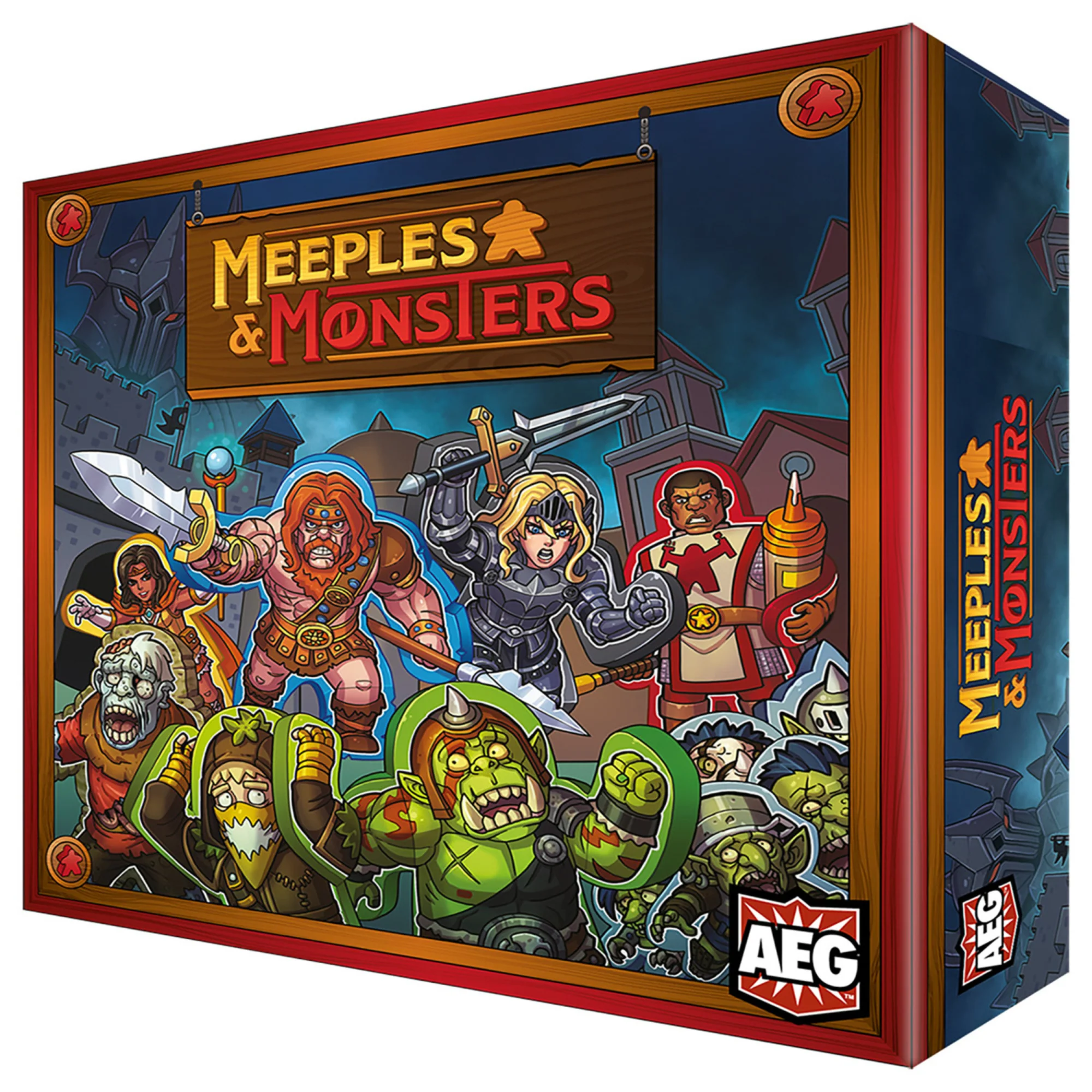 Meeples & Monsters Medieval Fantasy Board Game by AEG - Image 7