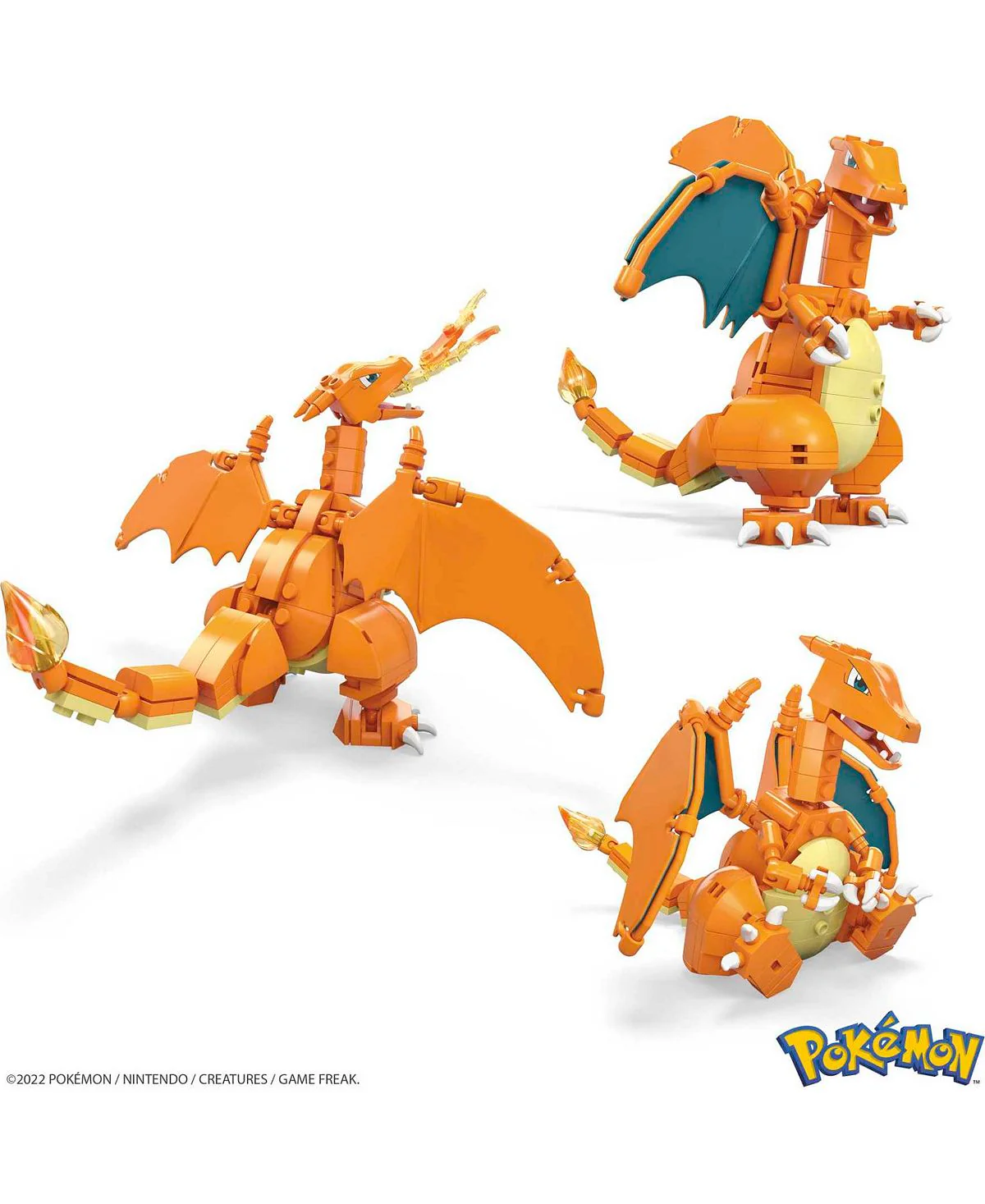 Mega Construx 223 Piece Pokemon Charizard Building Set - Image 4