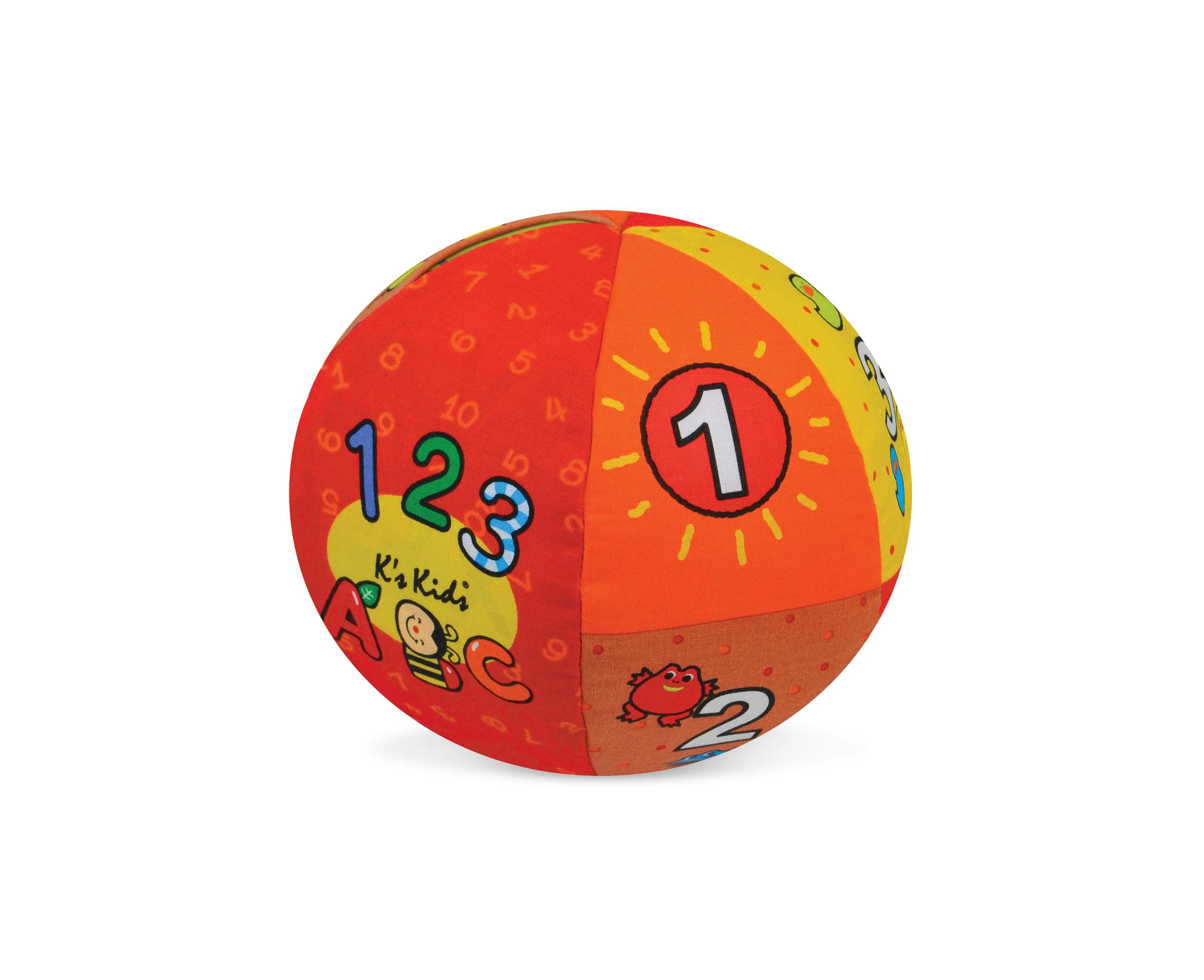Melissa & Doug K's Kids 2-in-1 Talking Ball - ABCs and Numbers Learning Toy - Image 2