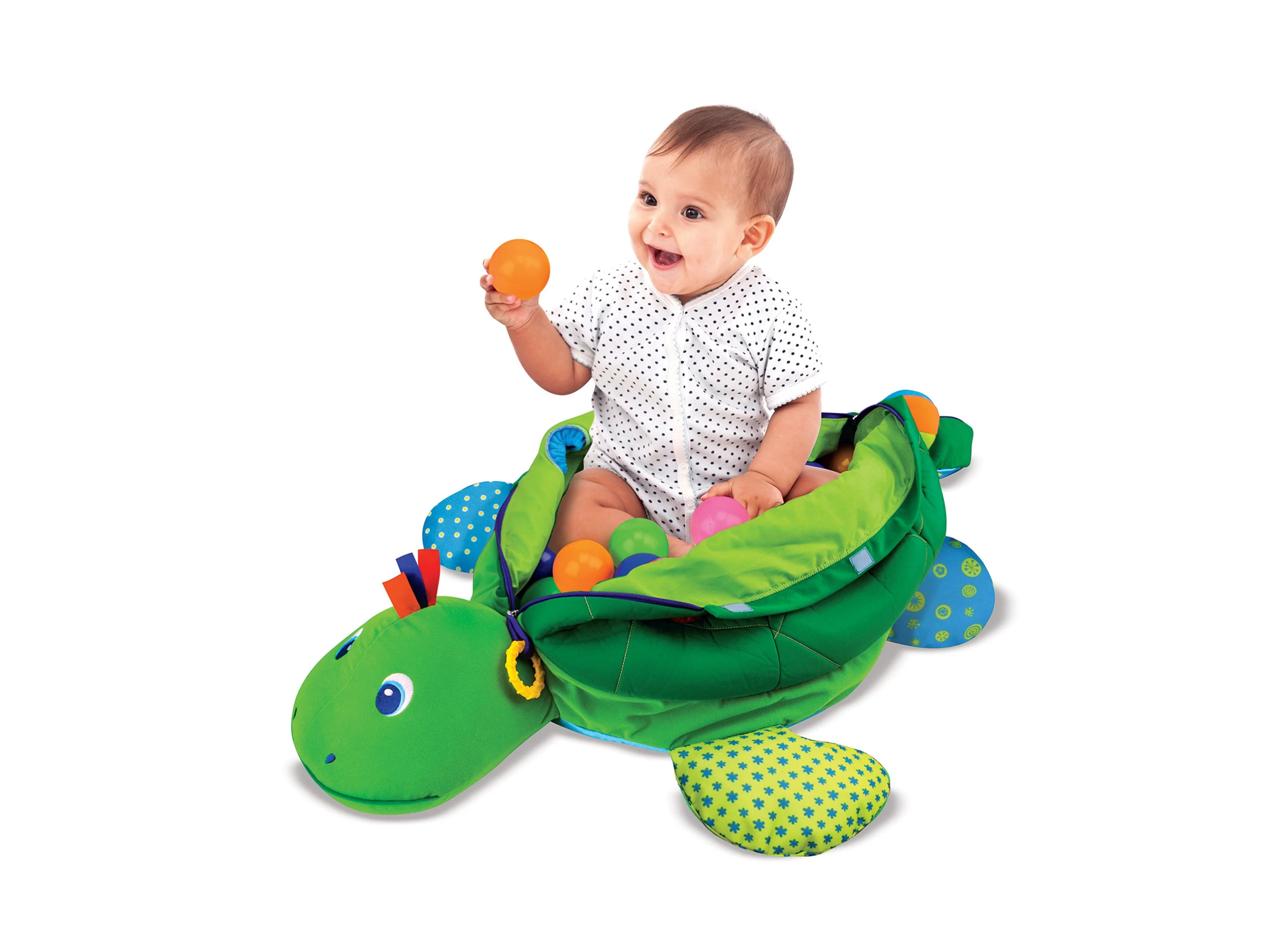 Melissa & Doug Turtle Ball Pit – Colorful Indoor Playset