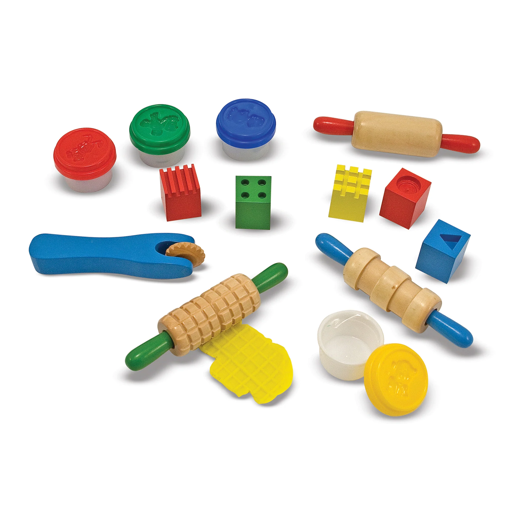 Melissa & Doug Created by Me! Shape, Model & Mold Modeling Dough Kit - Image 2