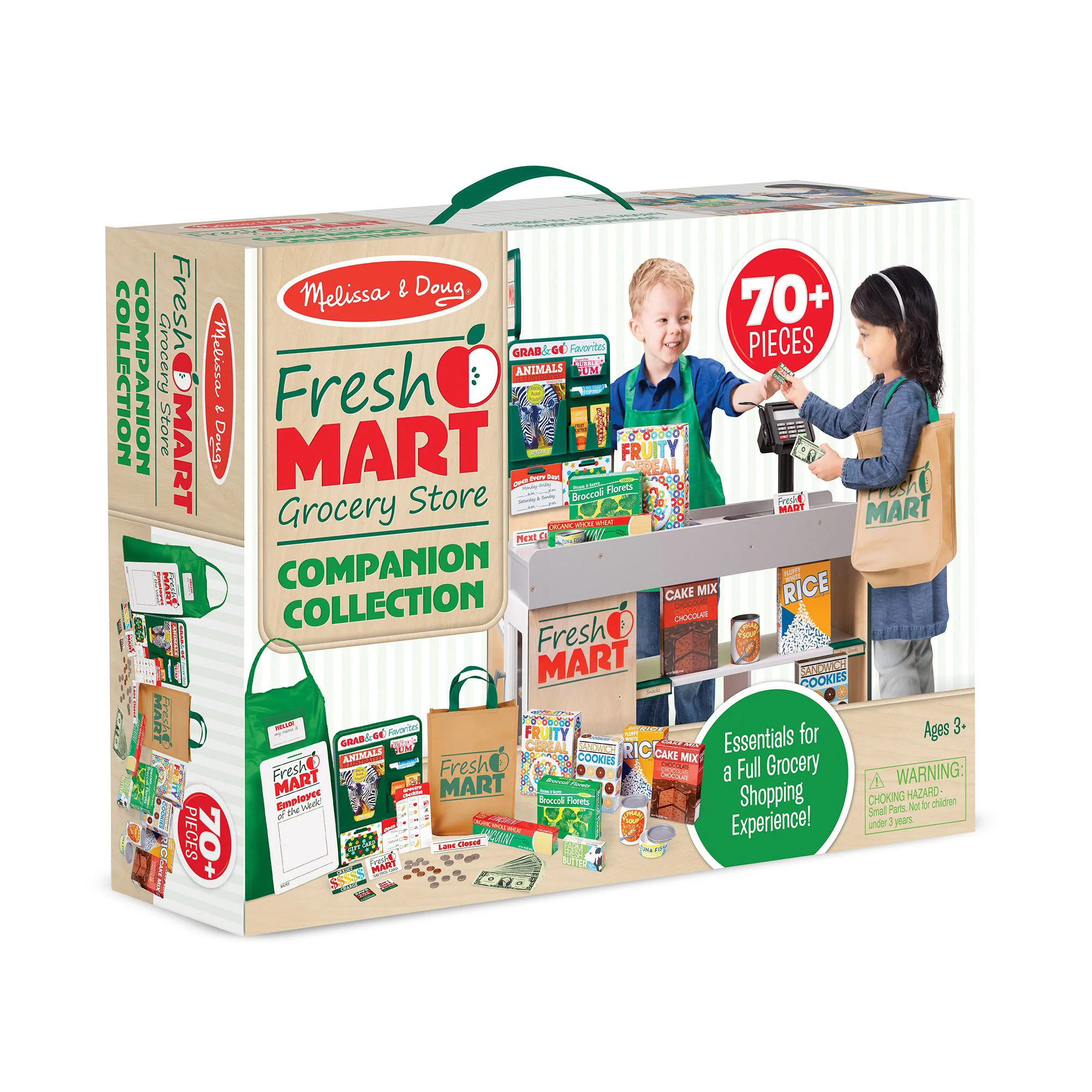 Melissa & Doug Fresh Mart Grocery Store Accessory Set - Image 2